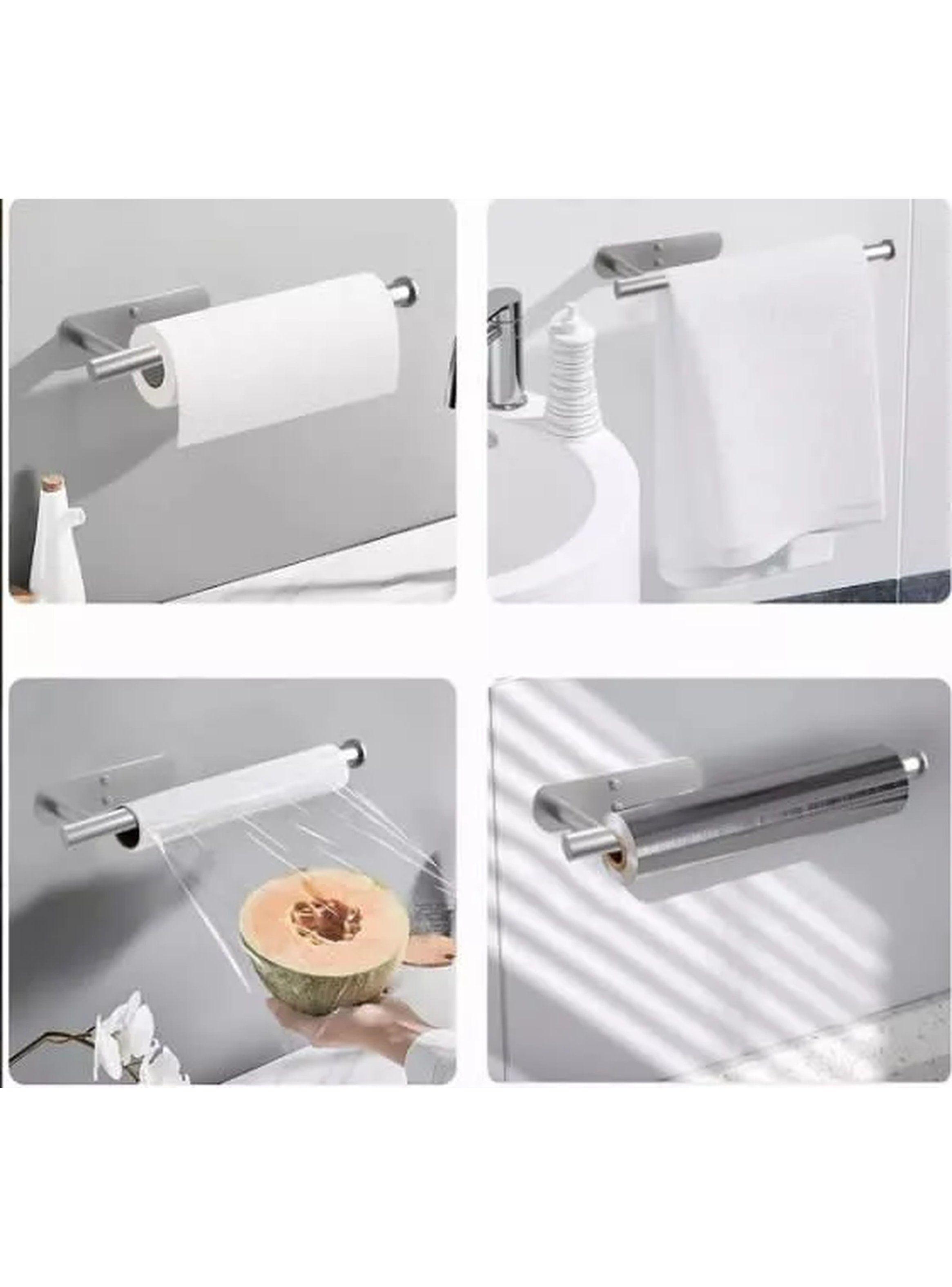 Portarrollos de Acero Inoxidable Montaje en Pared 33.6cm-5