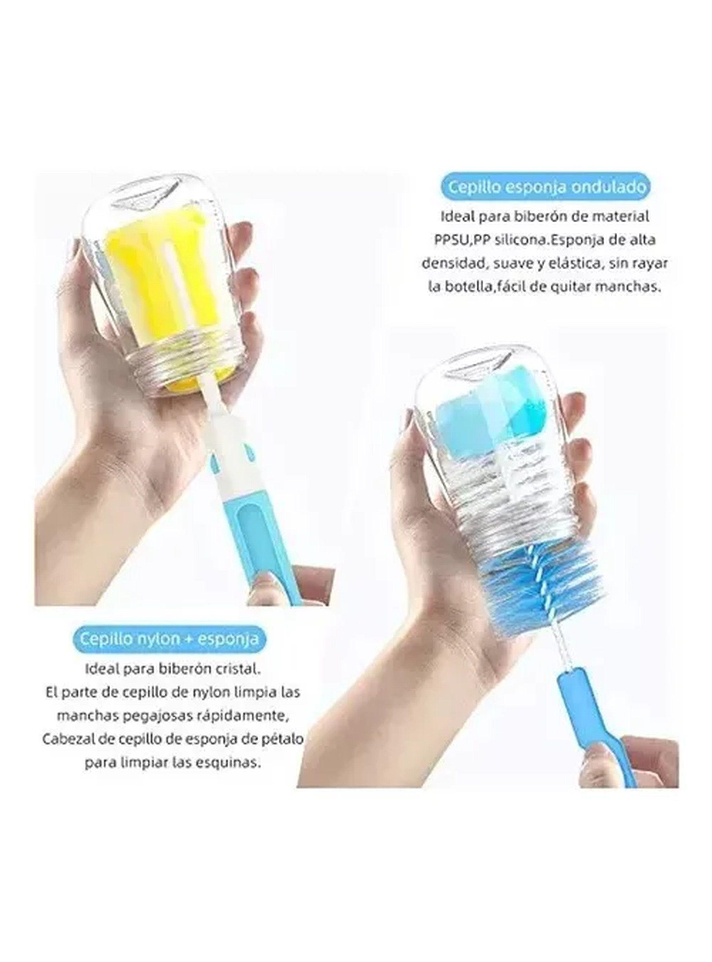 Escurridor de Biberones y Accesorios Desmontable Plástico Verde-5