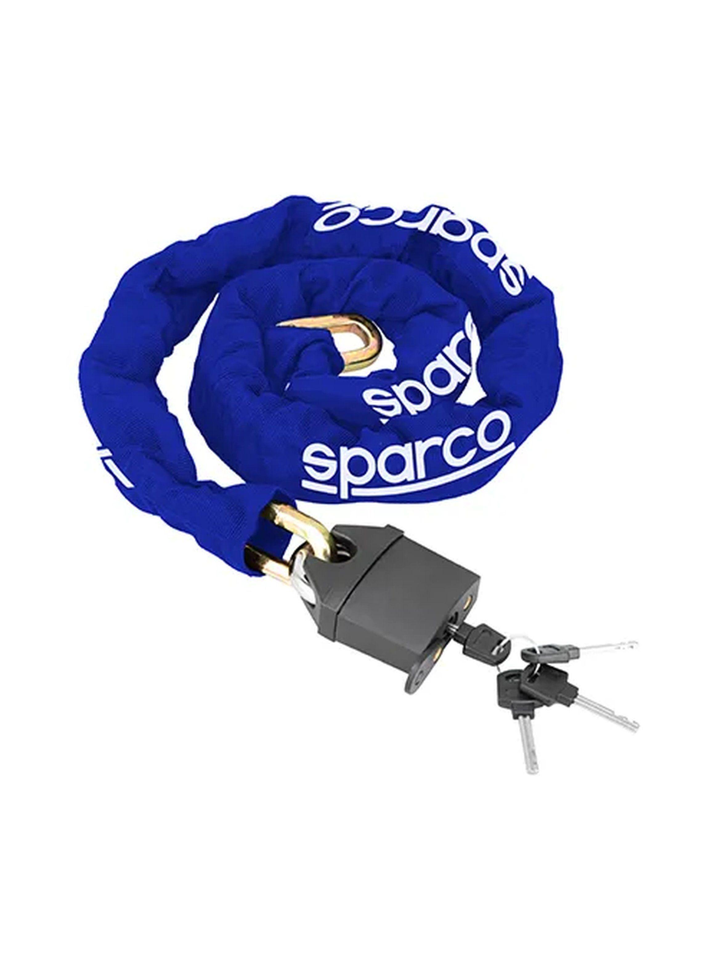 Candado de Cadena Antirrobo Para Neumáticos Metal Reforzado Azul-3