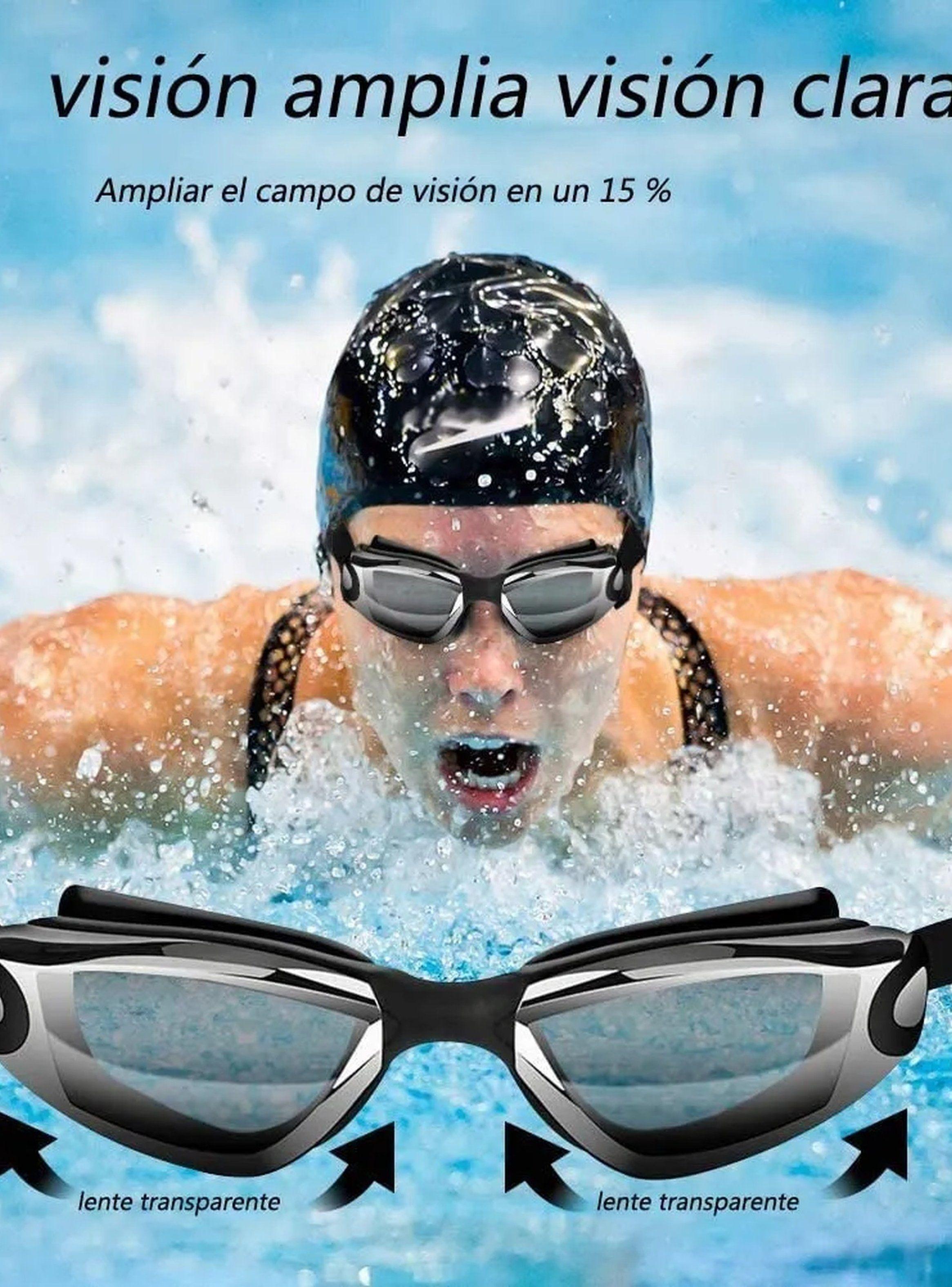 Gafas De Natación Antifugas Polarizadas Con Tapones De Oídos-6