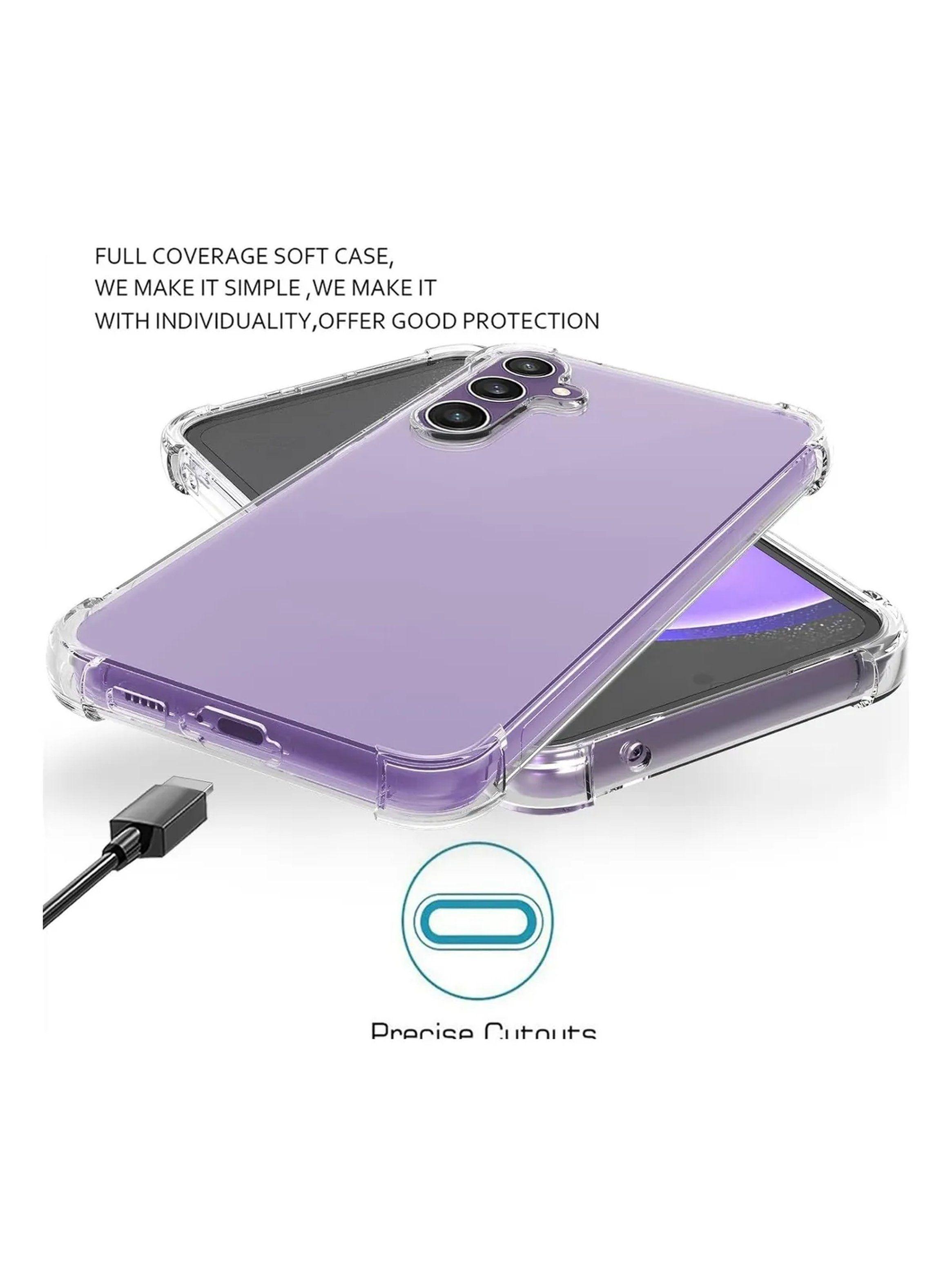 Funda Transparente Antigolpes Galaxy S23 FE 5G + Protector de Pantalla-3