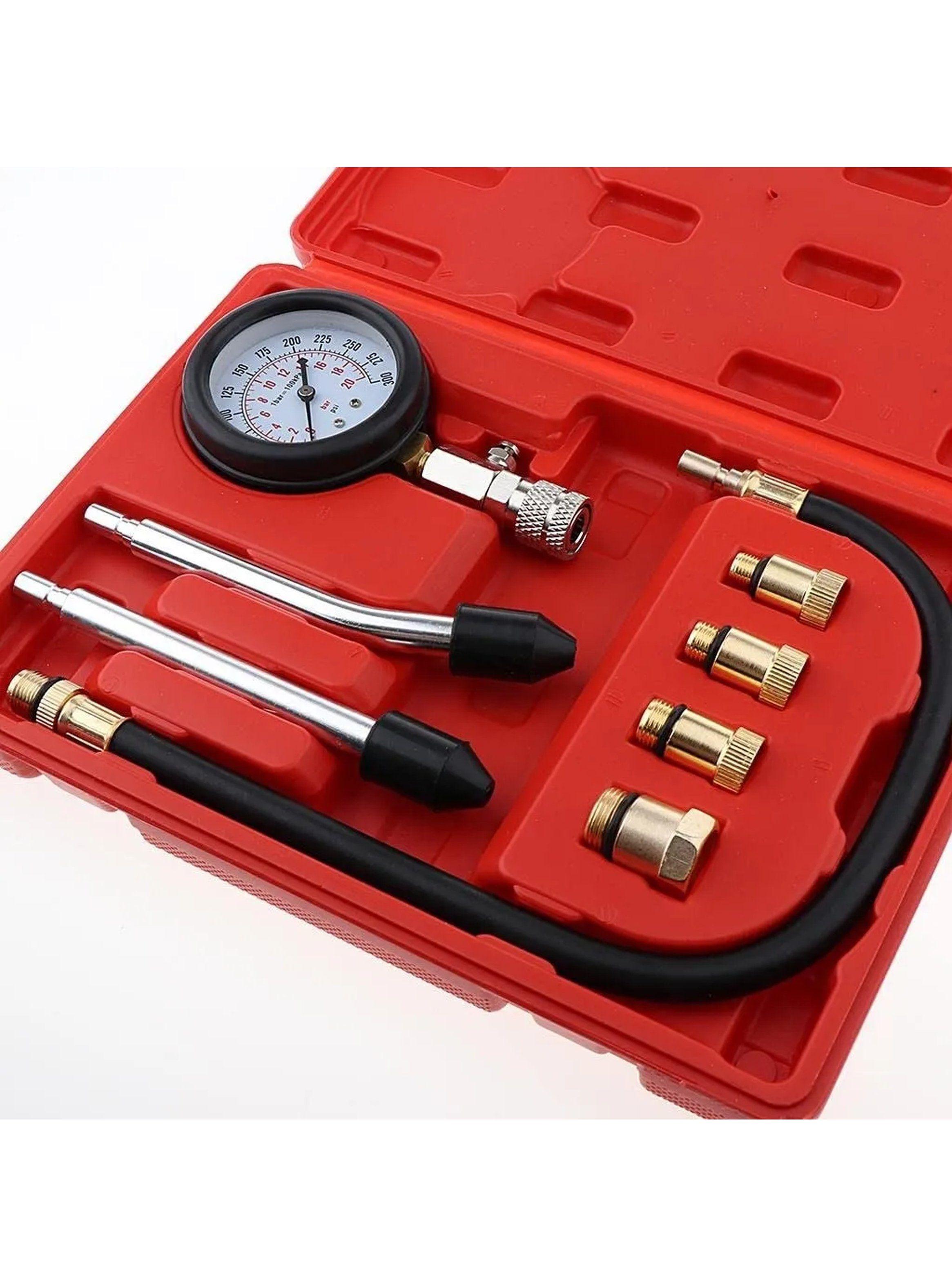Kit de Medidor de Compresión para Motores con Accesorios-2