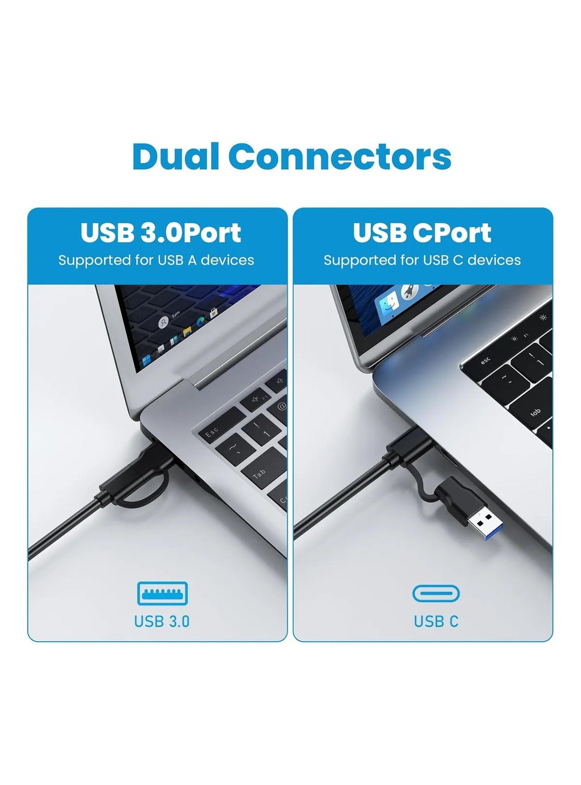 Carcasa SSD NVMe USB 3.1 Tipo C 10Gbps-1