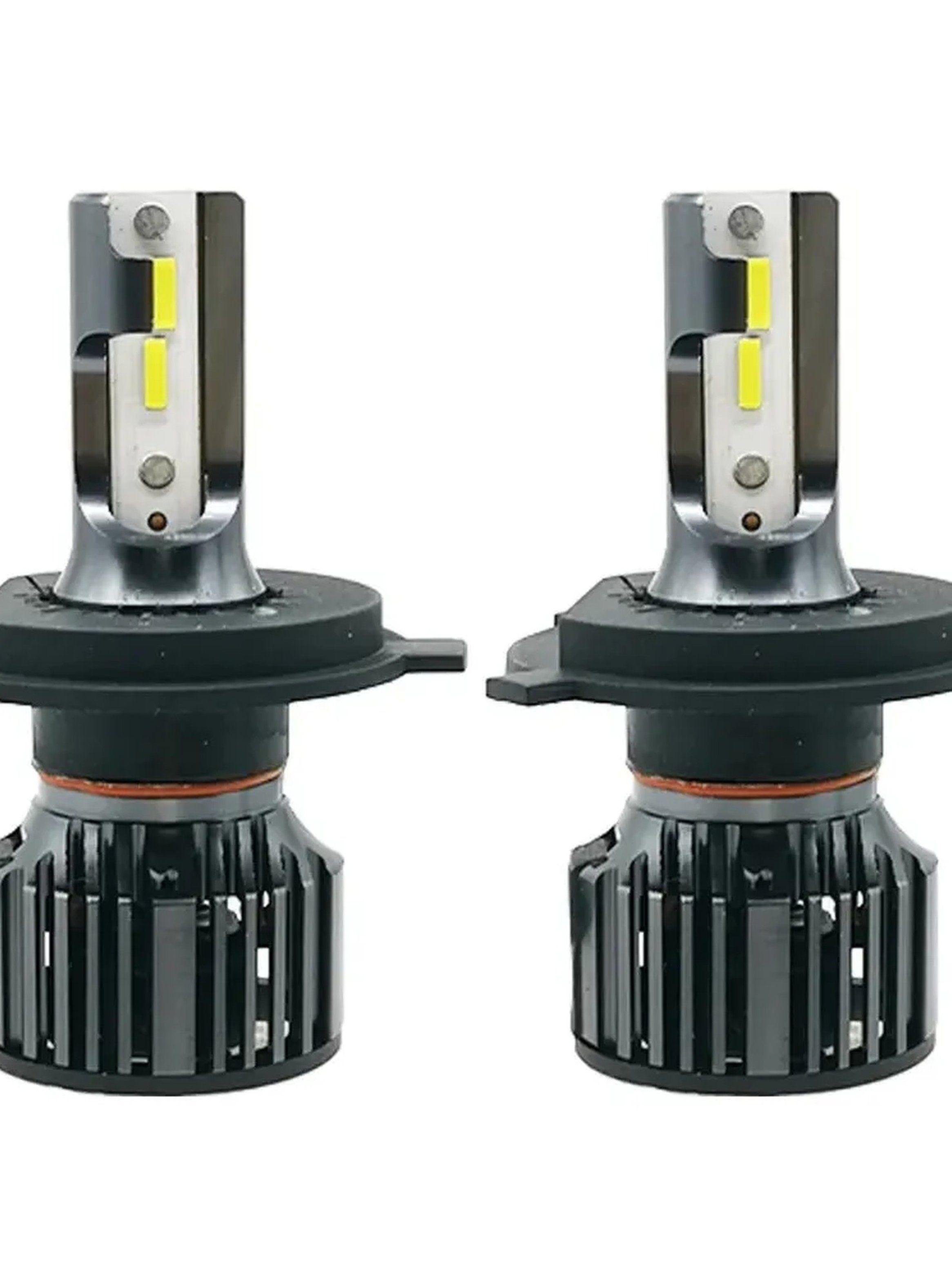 Bombilla LED Para Faro H4 Alta Potencia Blanco Frío-5