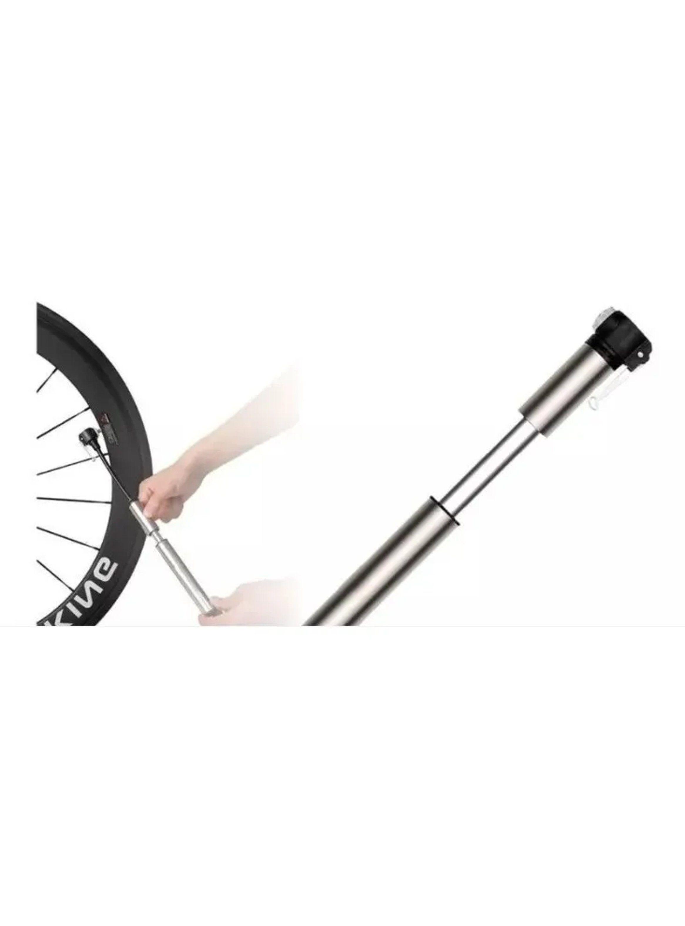Bomba de Aire Portátil para Bicicleta Aluminio 42 cm-2