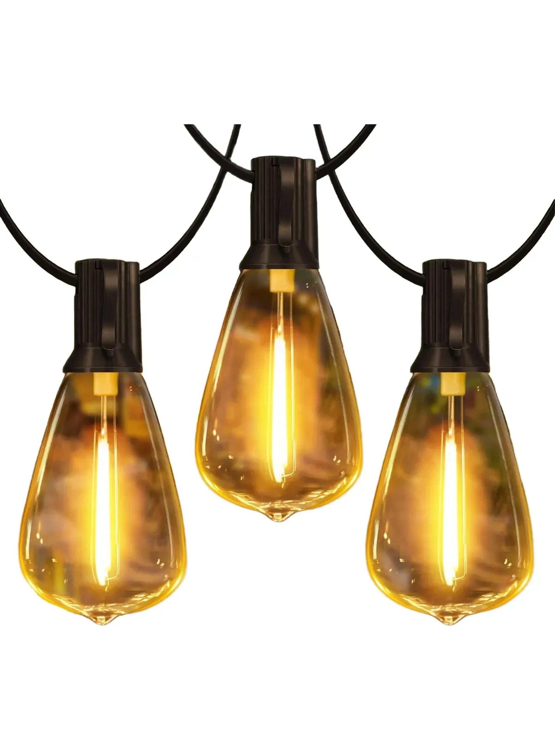 Luces de Cadena LED Regulables E12 Conectables 8 Hilos 20 AWG-0