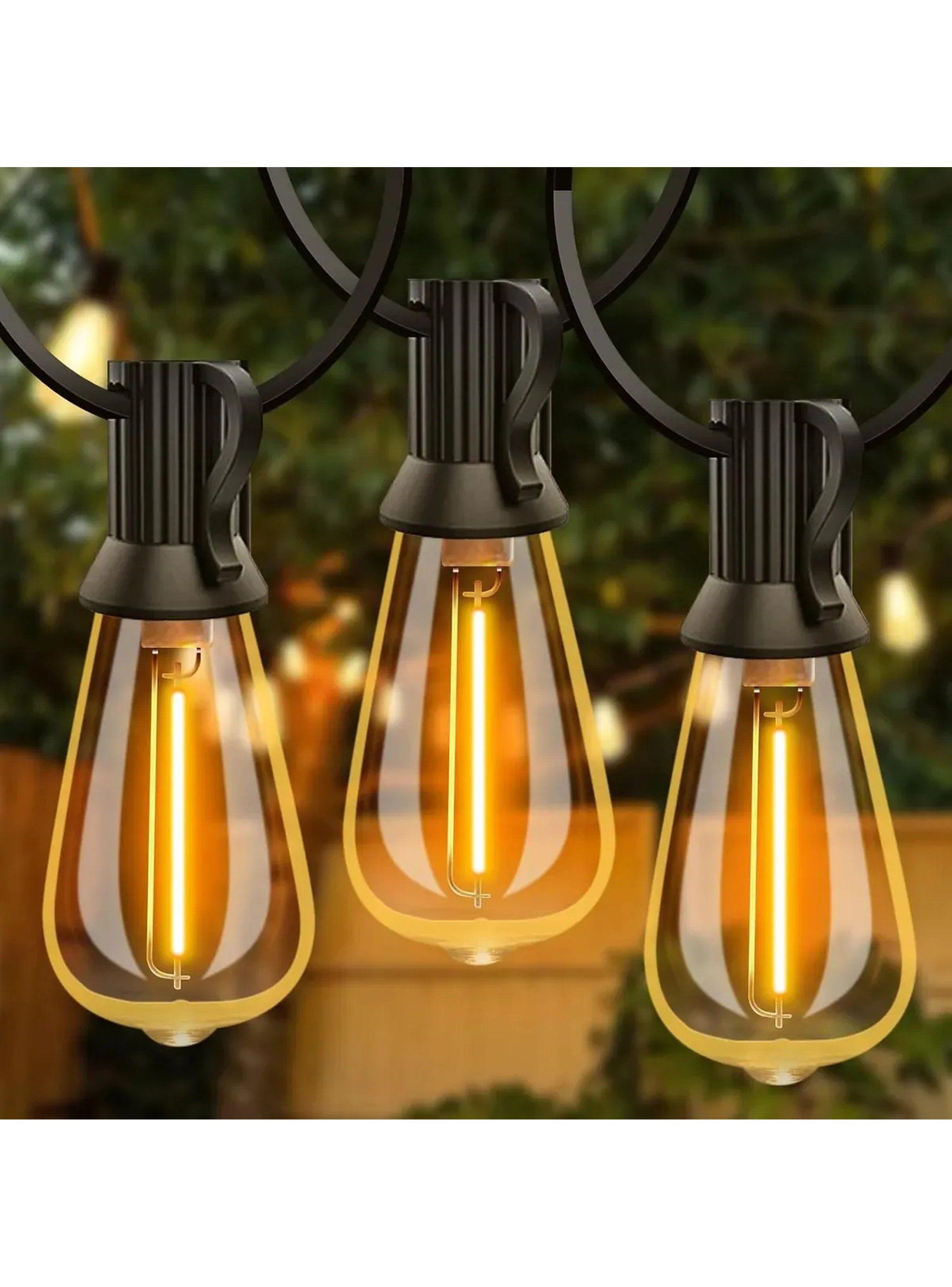 Luces de Cadena LED Regulables E12 Conectables 8 Hilos 20 AWG-4