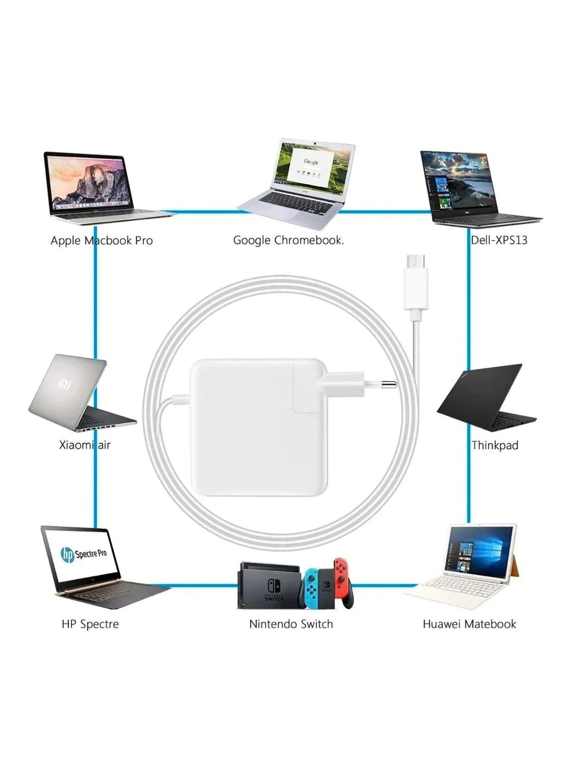 Cargador USB-C 61W Compatible MacBook y MacBook Pro A2338-5