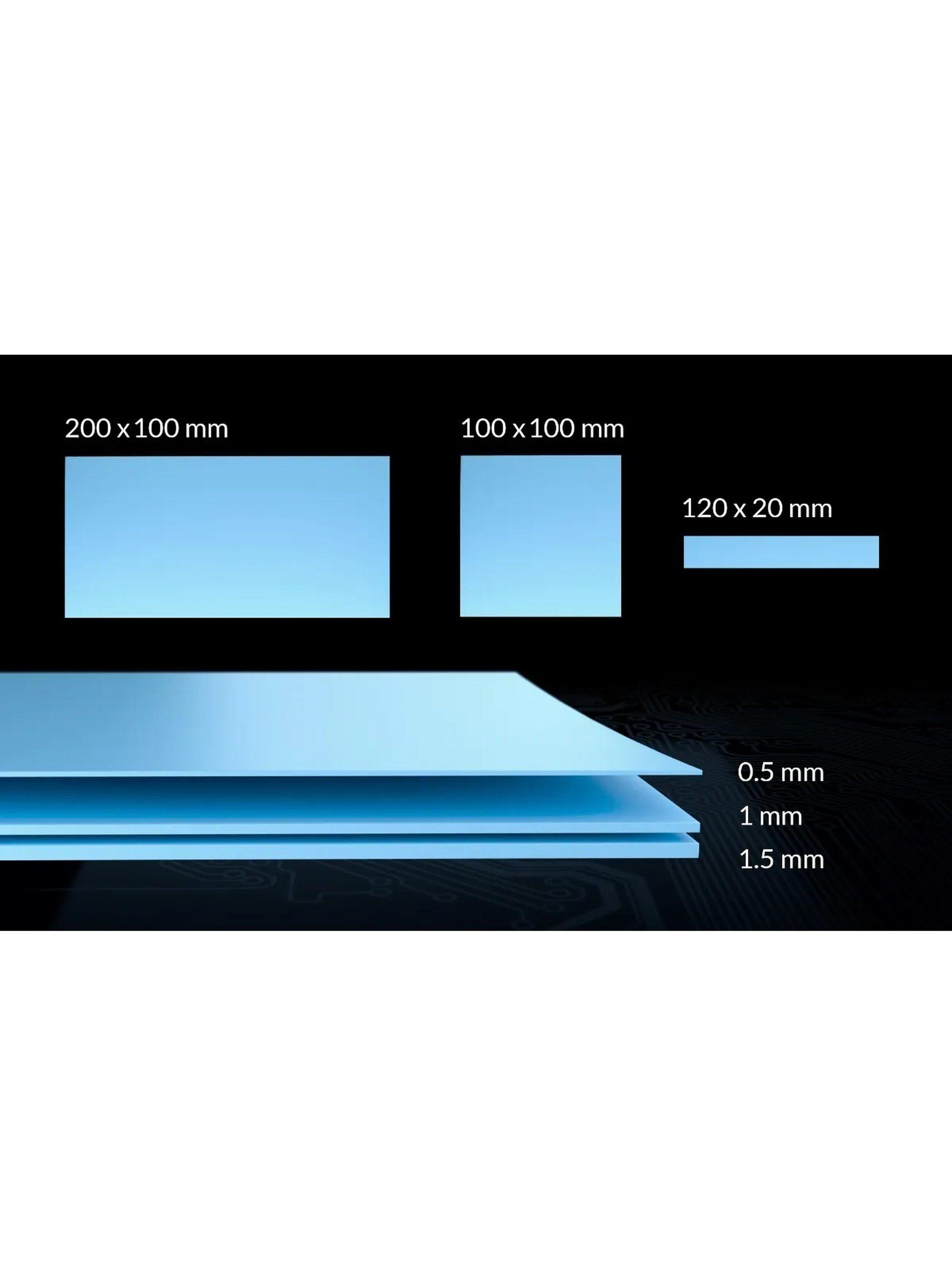 Thermal Pad 100x100mm Thickness 1mm-4