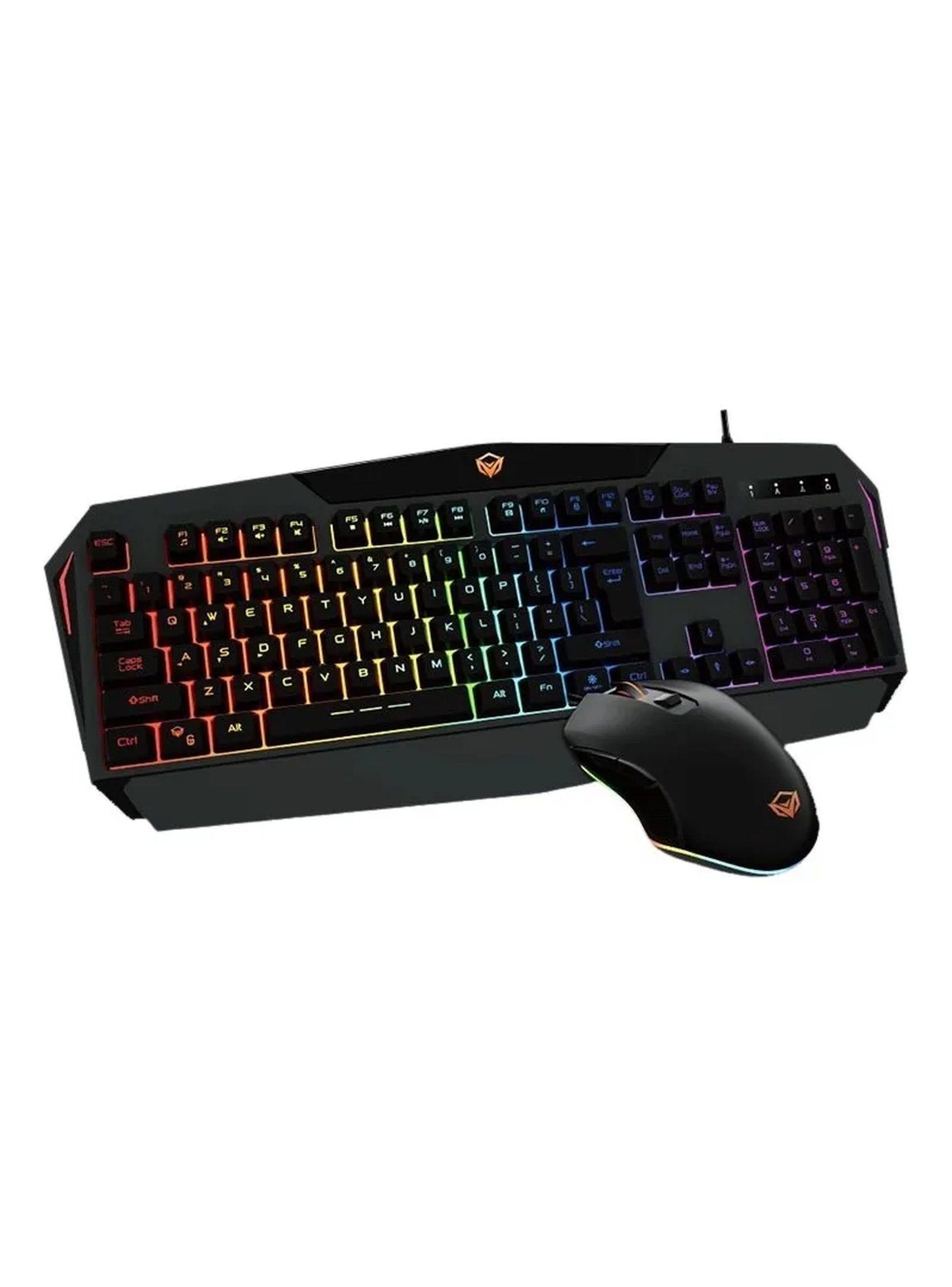 Combo Teclado Mecánico y Mouse RGB Gaming Axion-2