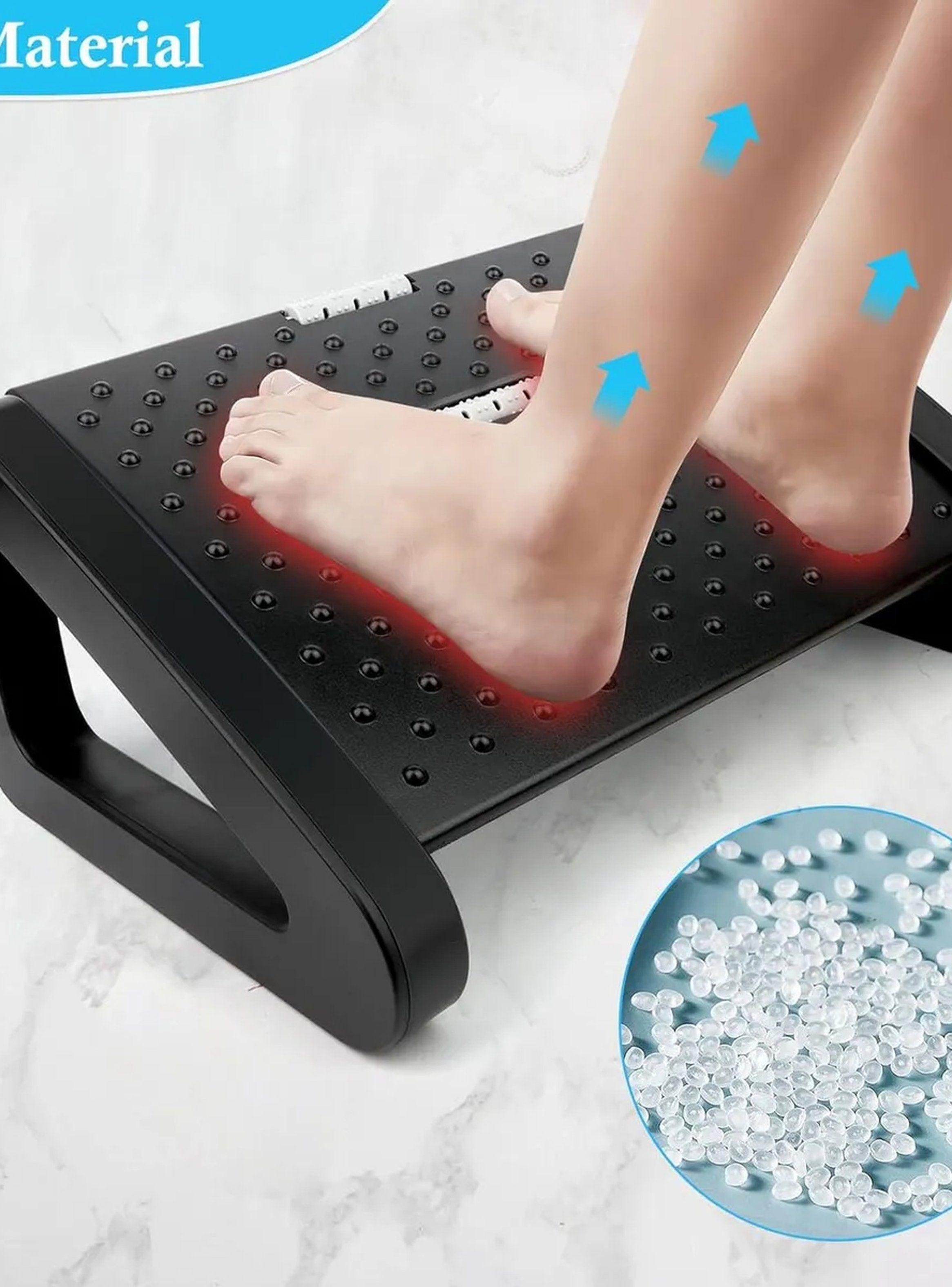 Reposapiés Ergonómico Ajustable Masajeador Antideslizante-3