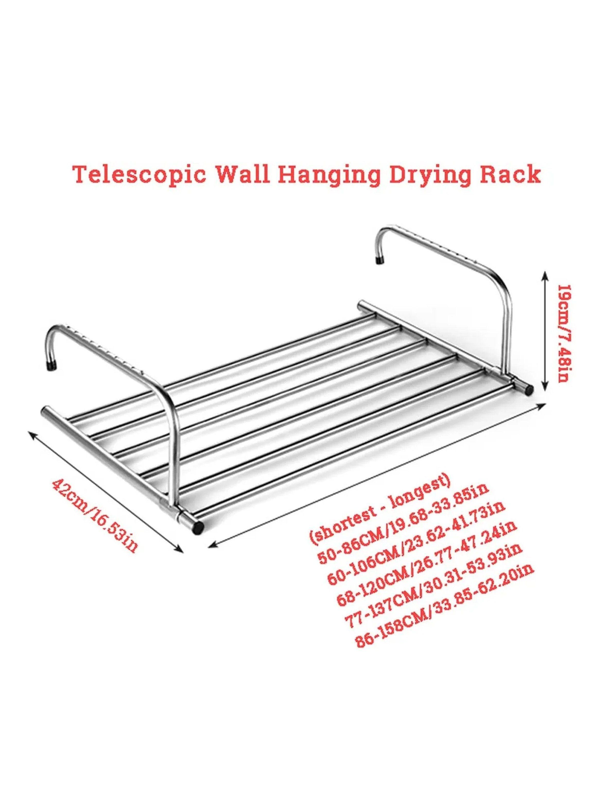 Estante de Secado Ajustable Acero Inoxidable Multiusos-6