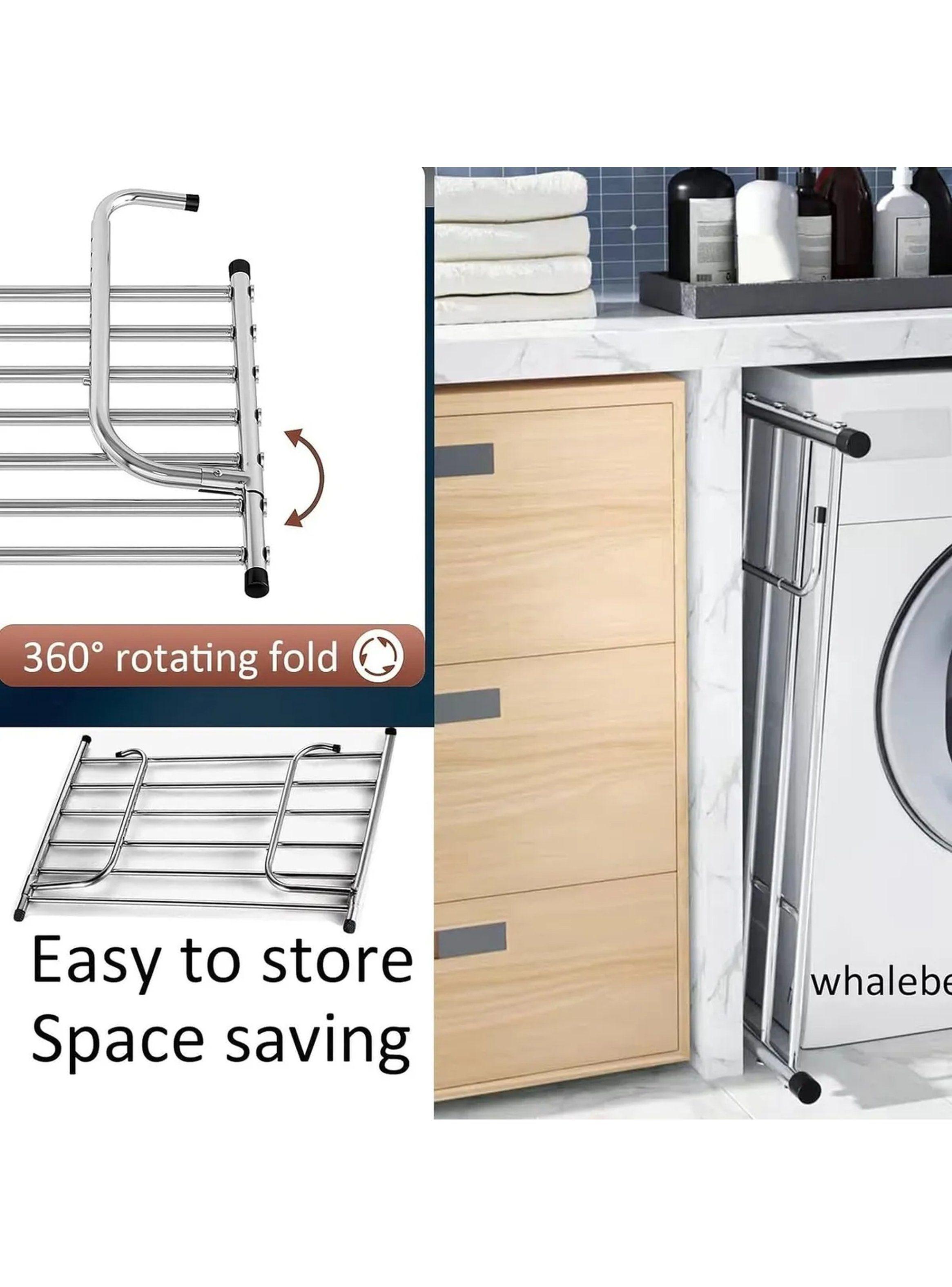 Estante de Secado Ajustable Acero Inoxidable Multiusos-7