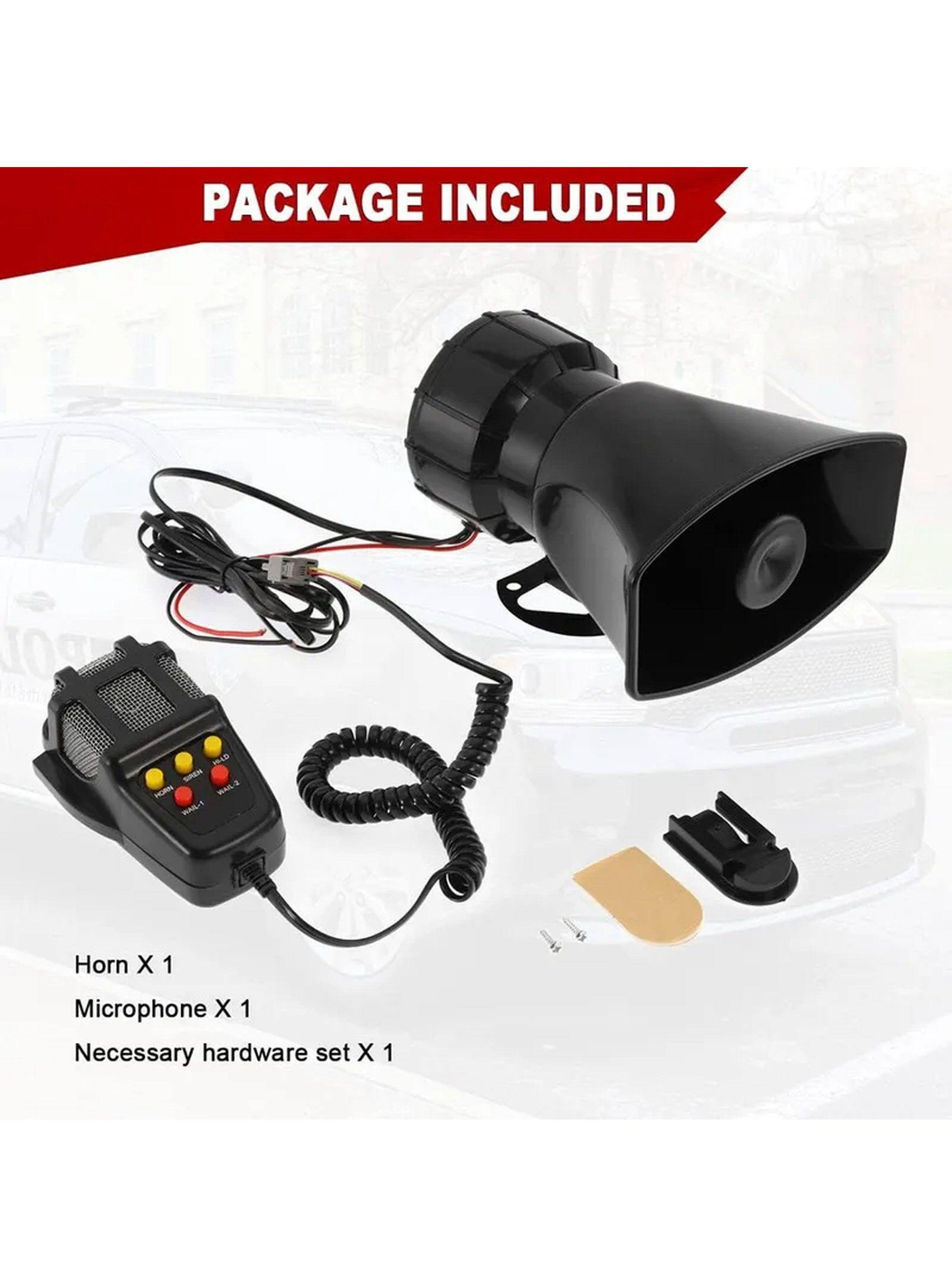 Altavoz Sirena 100W 7 Tonos 115-120dB 12V-6