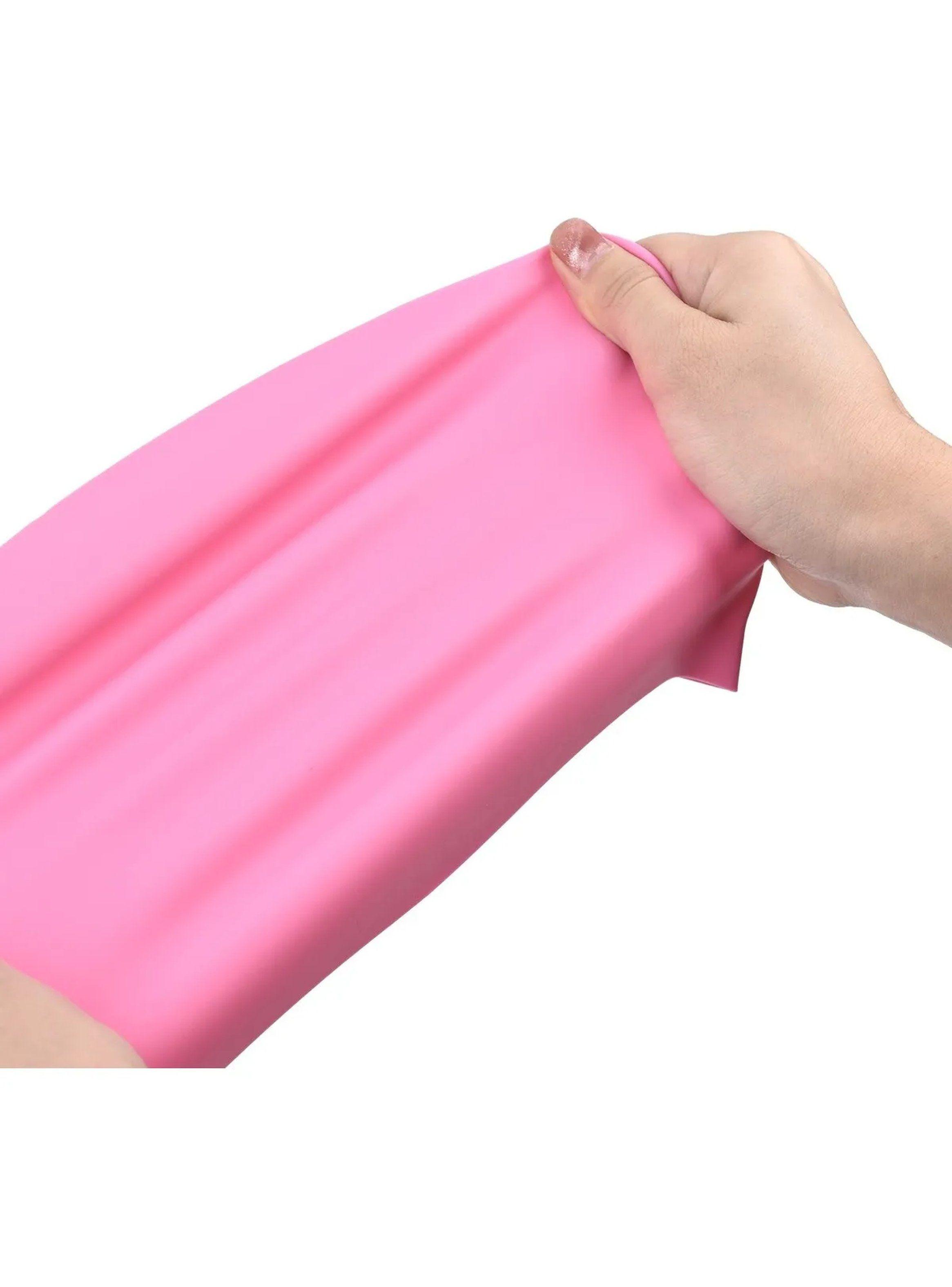 Juego de Natación Antivaho con Gafas, Gorro y Tapones Rosado-3