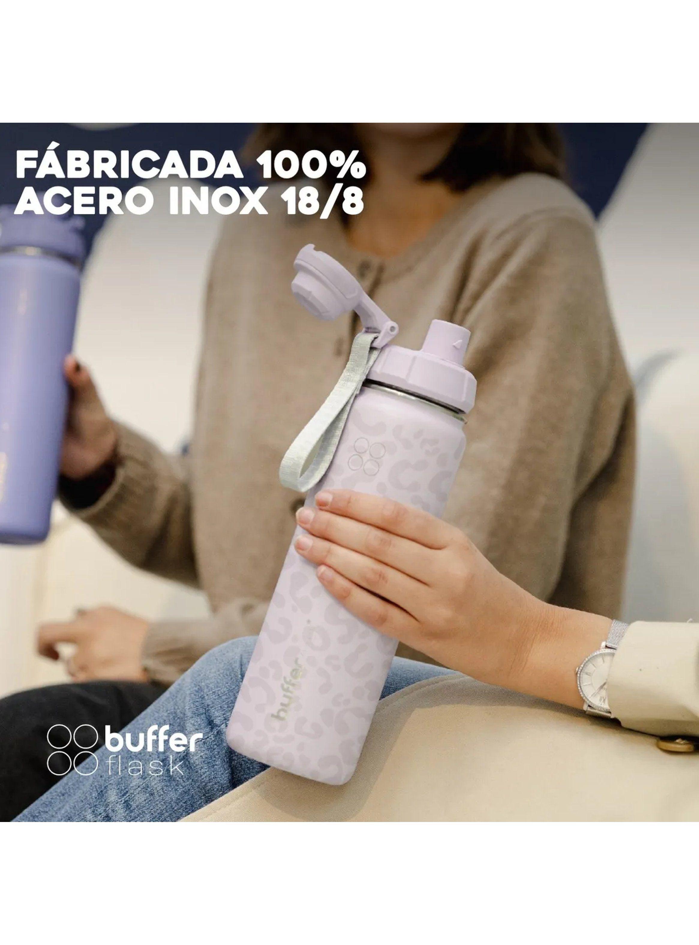 Botella Térmica 700ml Acero Inoxidable Libre de BPA Rosa-3