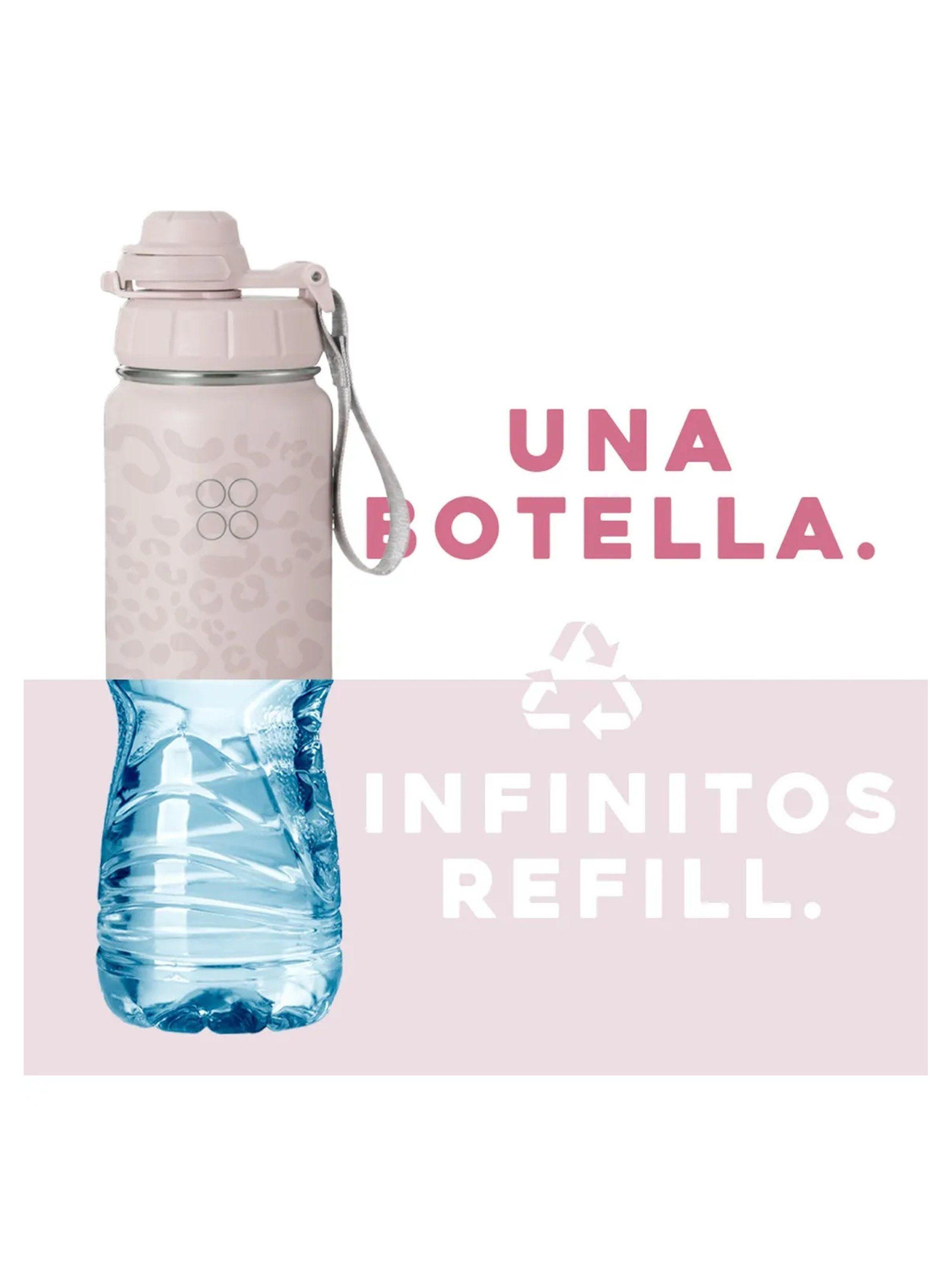 Botella Térmica 700ml Acero Inoxidable Libre de BPA Rosa-6