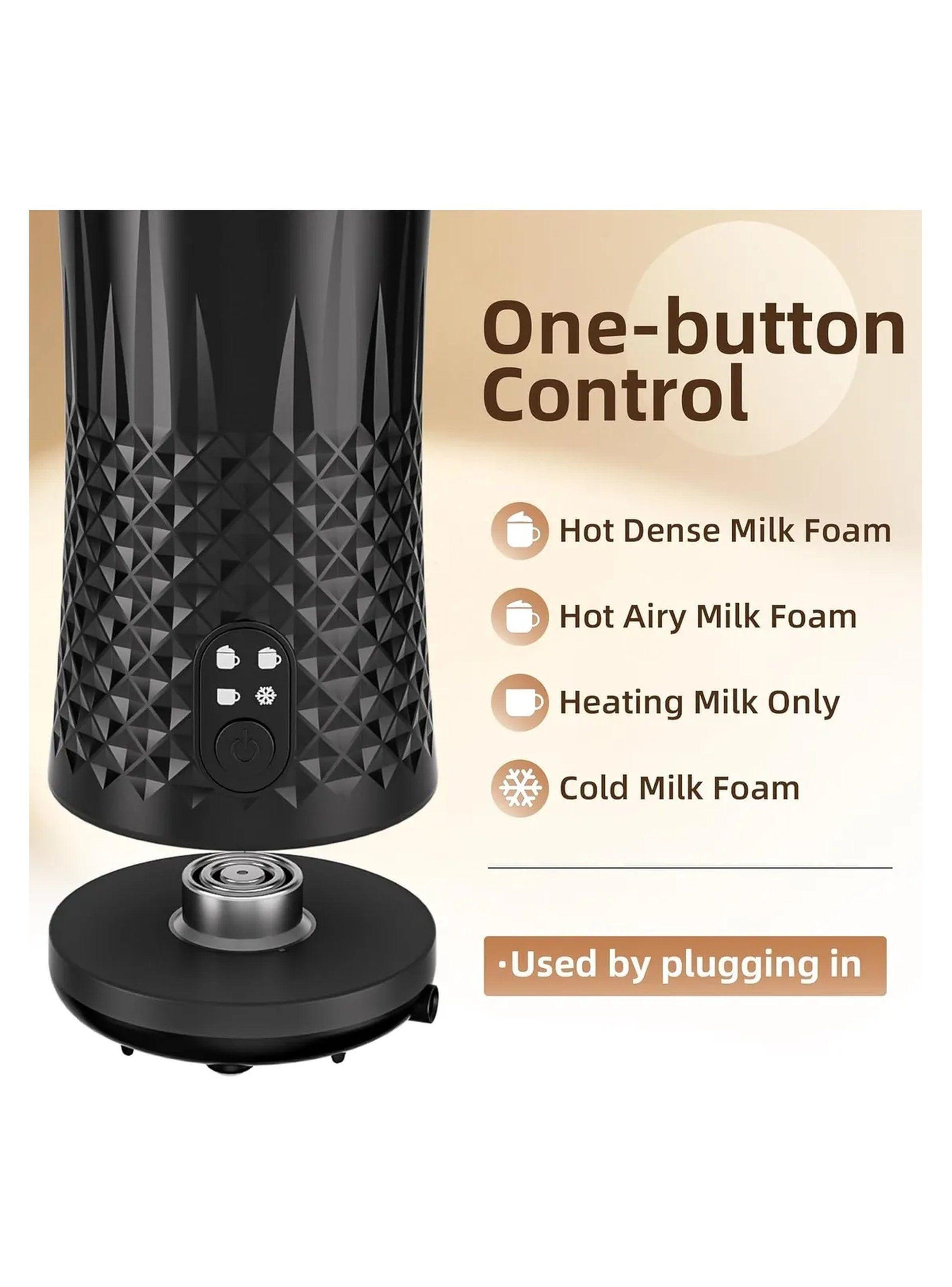 Espumador De Leche Automático 240ml Negro-4