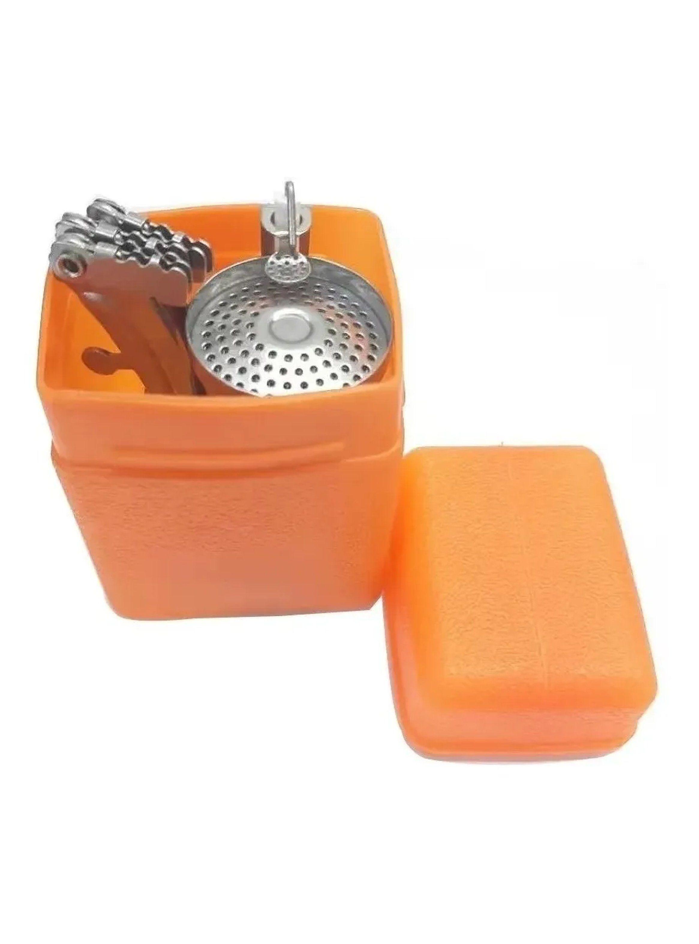 Estufa Portátil Plegable de Gas para Camping-4