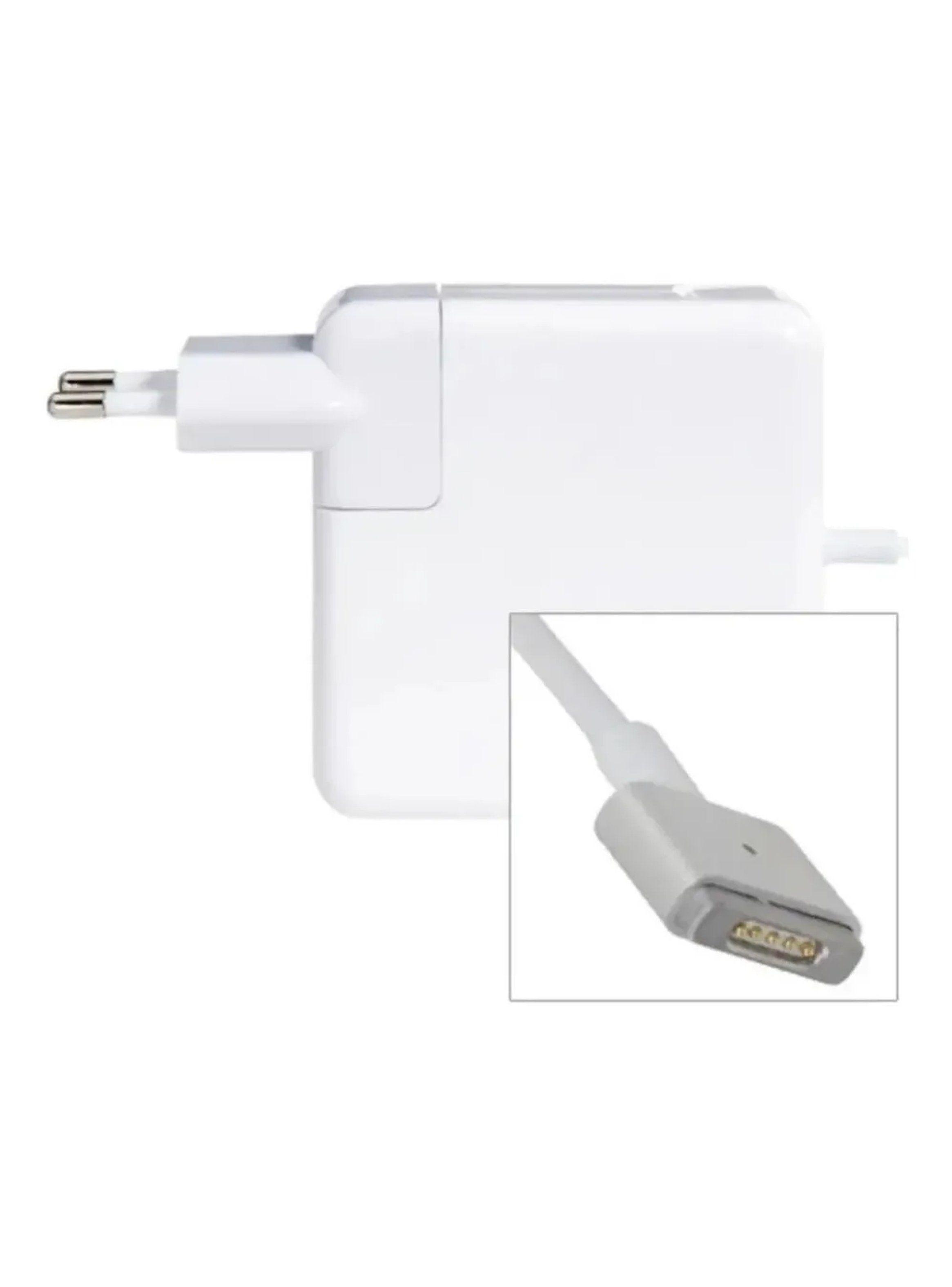 Cargador Magnético MacBook 60W Compatible Blanco-0