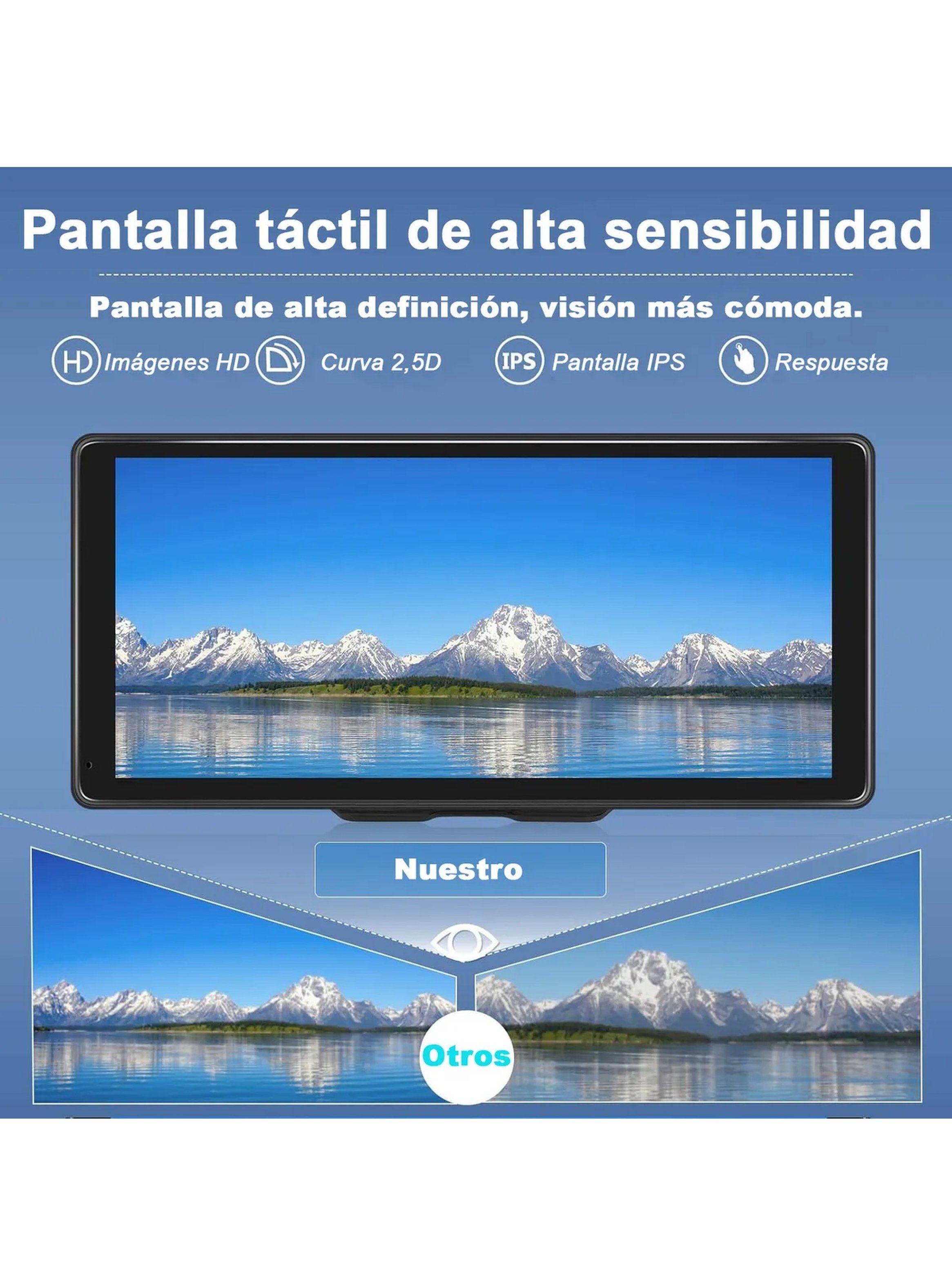 Pantalla Inteligente para Auto con CarPlay y Android Auto Inalámbricos 10"-6