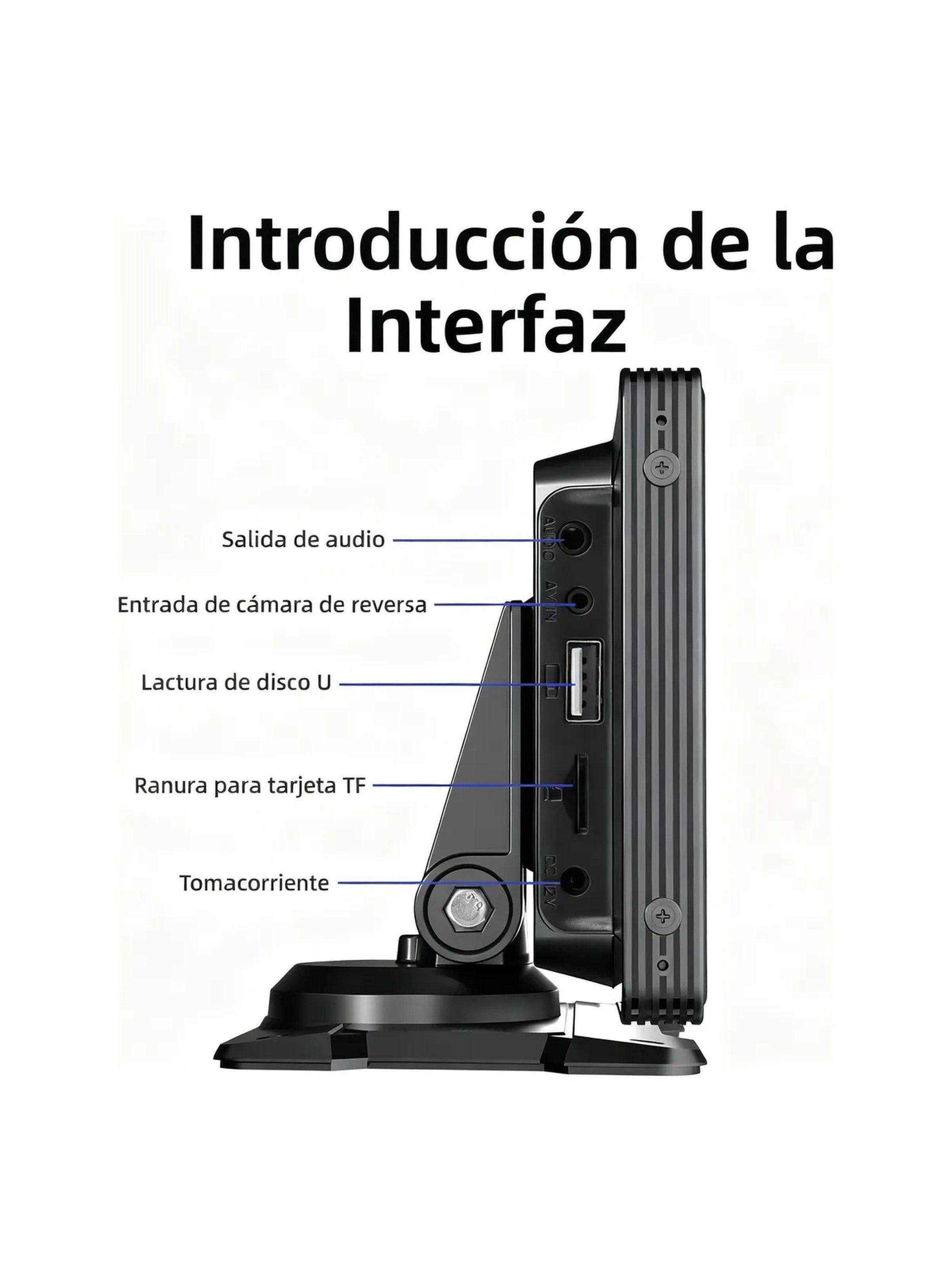 Pantalla Inteligente para Auto con CarPlay y Android Auto Inalámbricos 10"-8