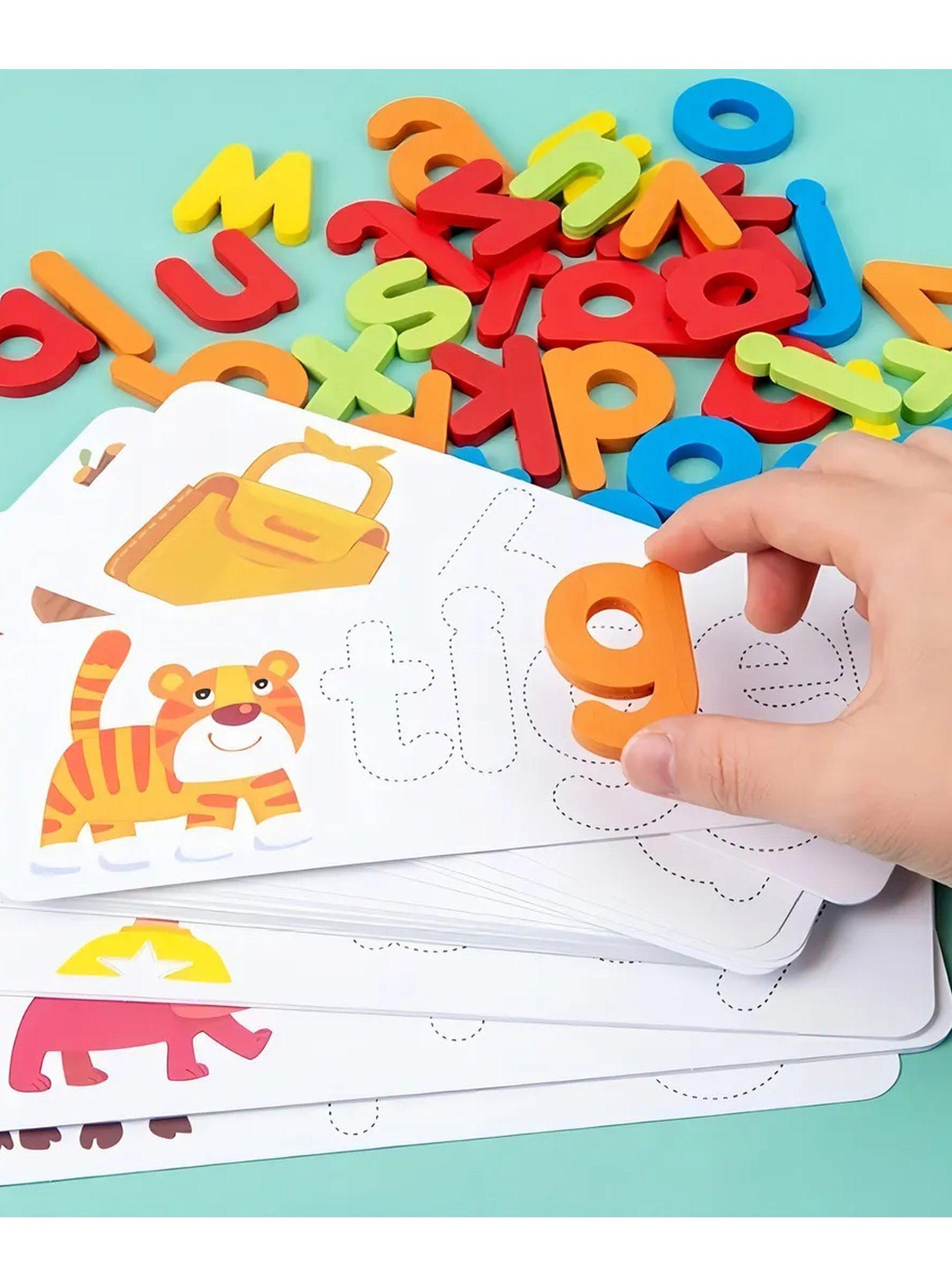 Juego De Palabras Infantil Didáctico Cognitivo Montessori 3+-3