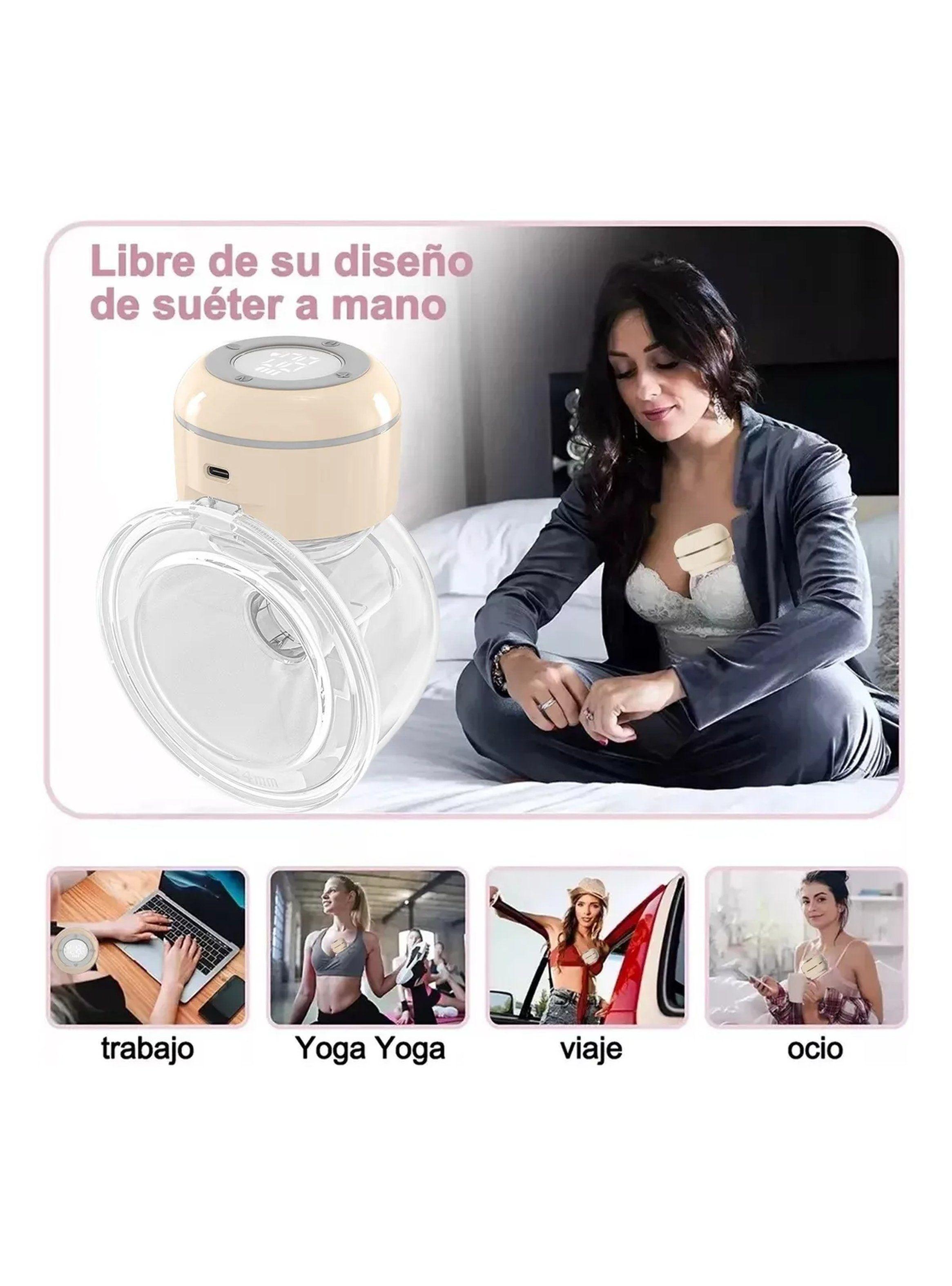 Extractor de Leche Eléctrico 180ml Pantalla LED 12 Niveles-4