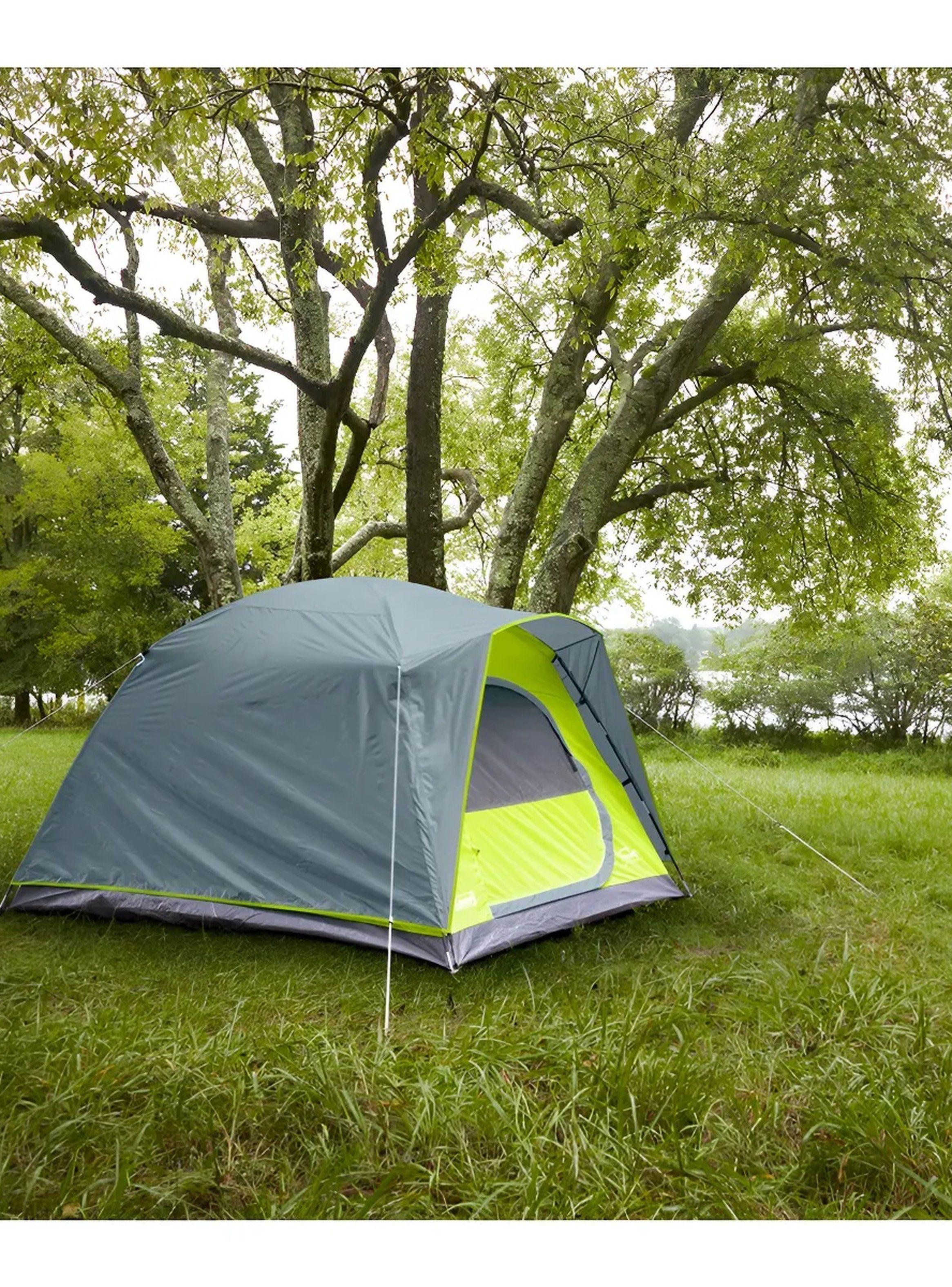 Carpa Camping Impermeable Dos Personas Tela Poliéster-2