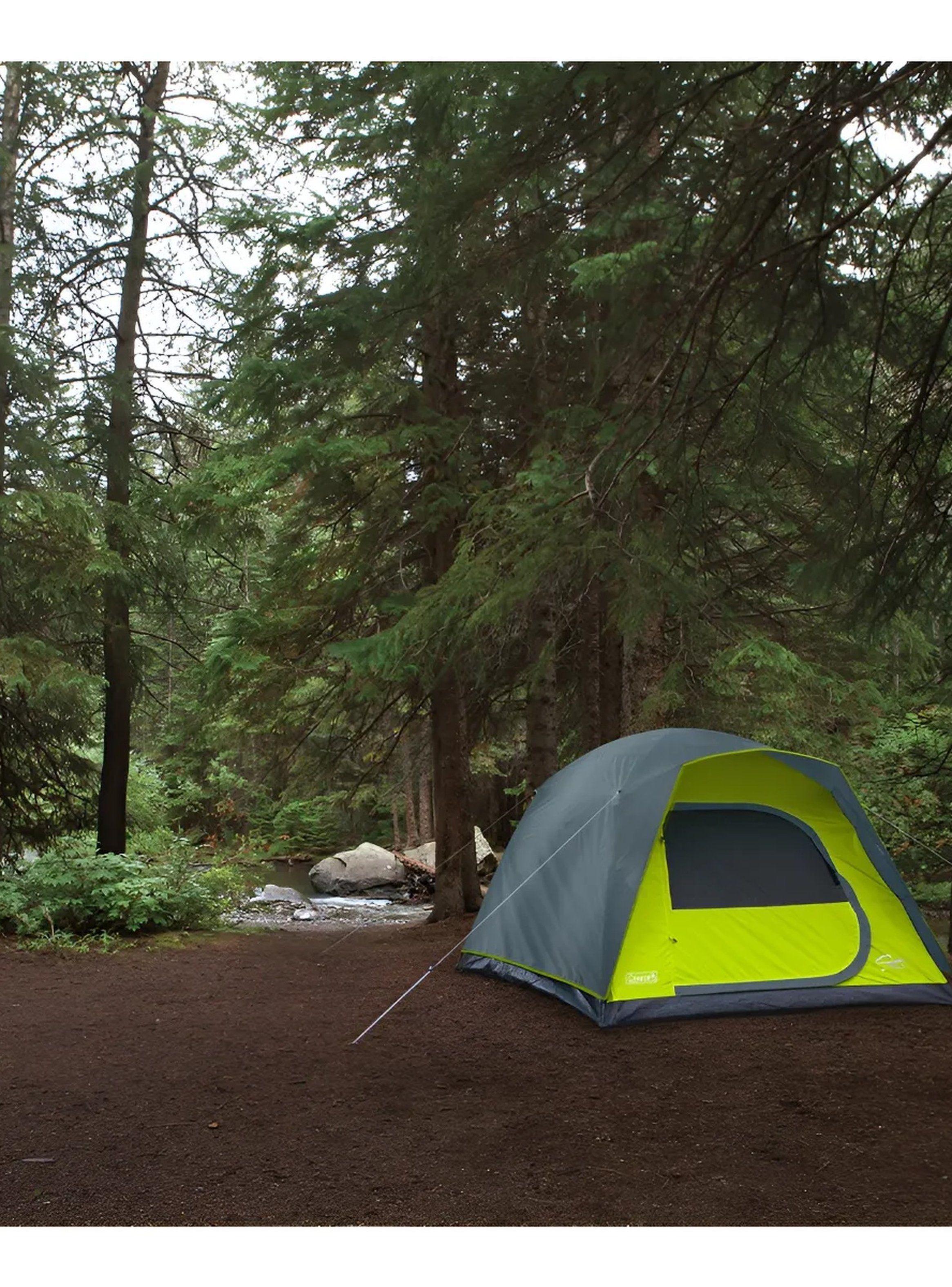 Carpa Camping Impermeable Dos Personas Tela Poliéster-3