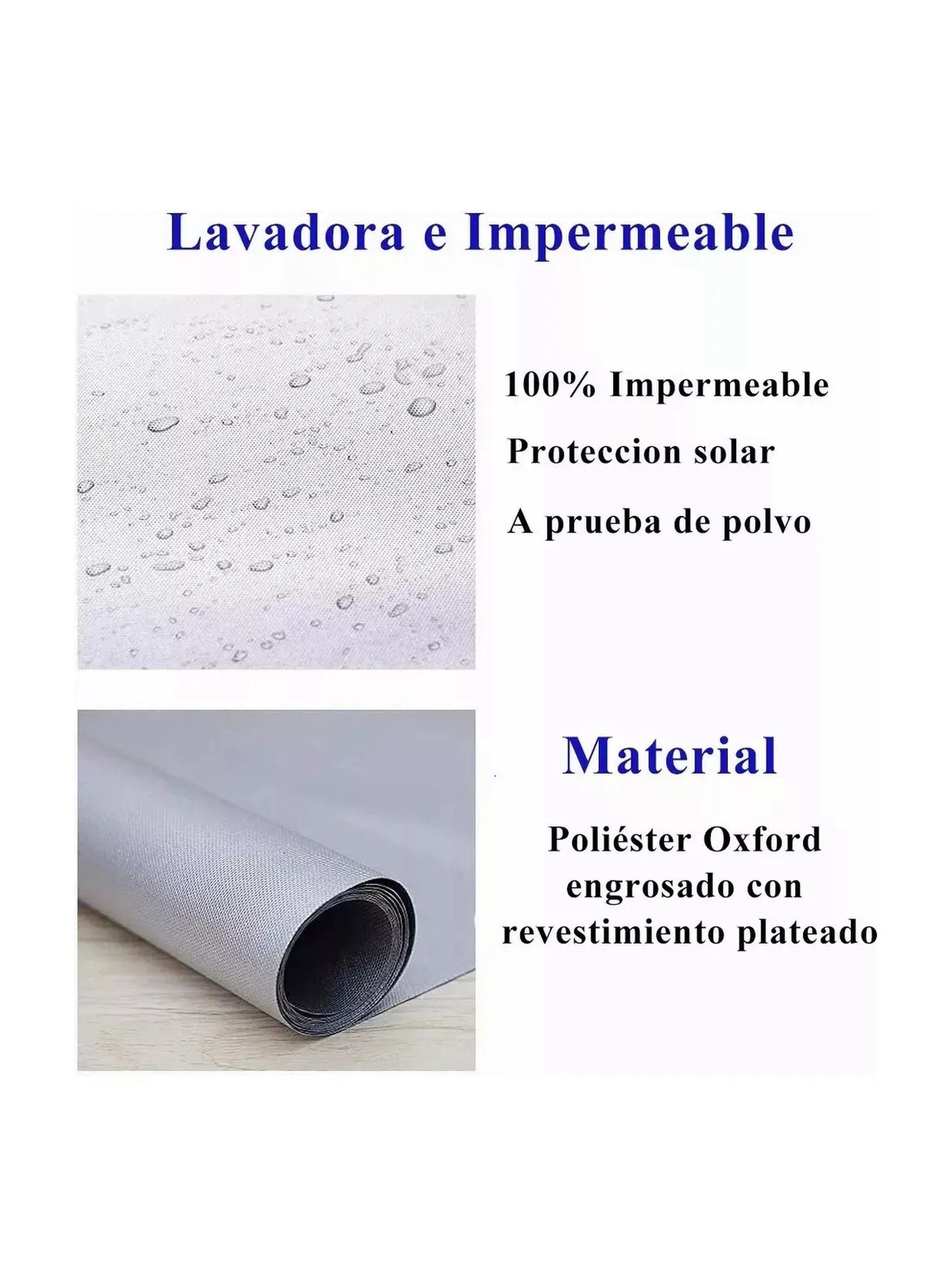 Funda Protectora para Lavadora Impermeable Resistente al Sol y Polvo-3