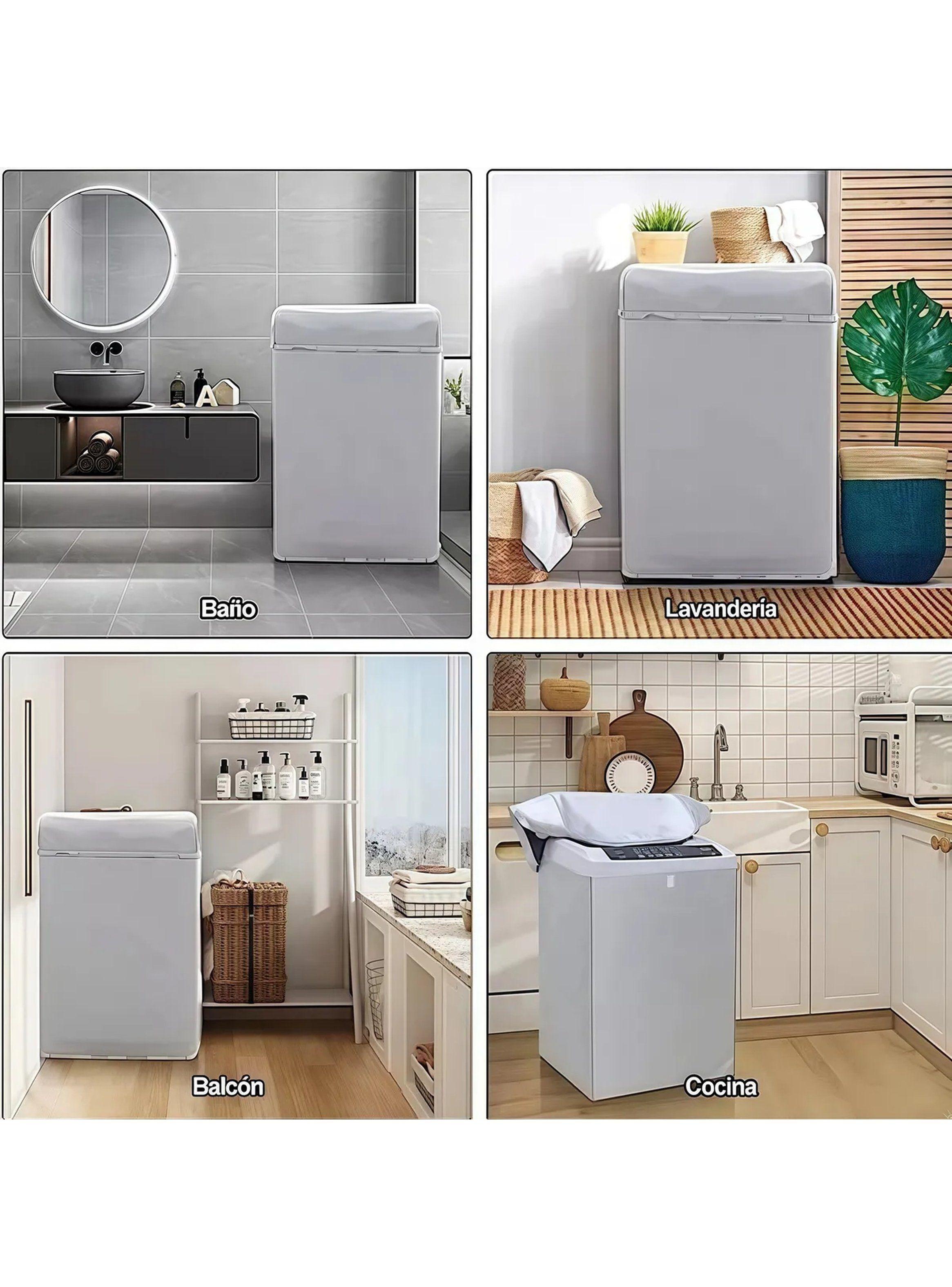 Funda Protectora para Lavadora Impermeable Resistente al Sol y Polvo-7