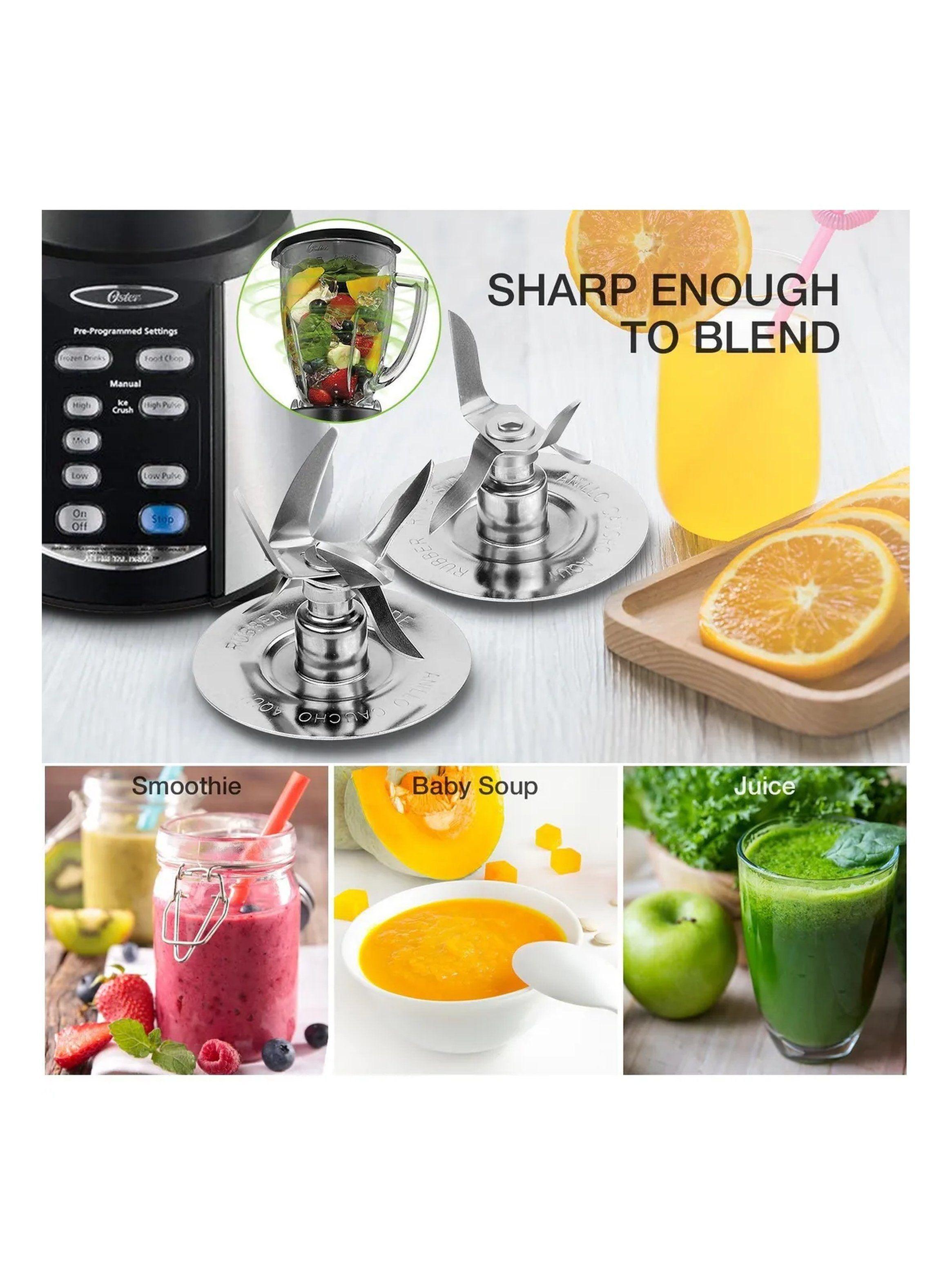 Cuchilla Batidora Acero Inoxidable 6 Hojas Repuesto-3