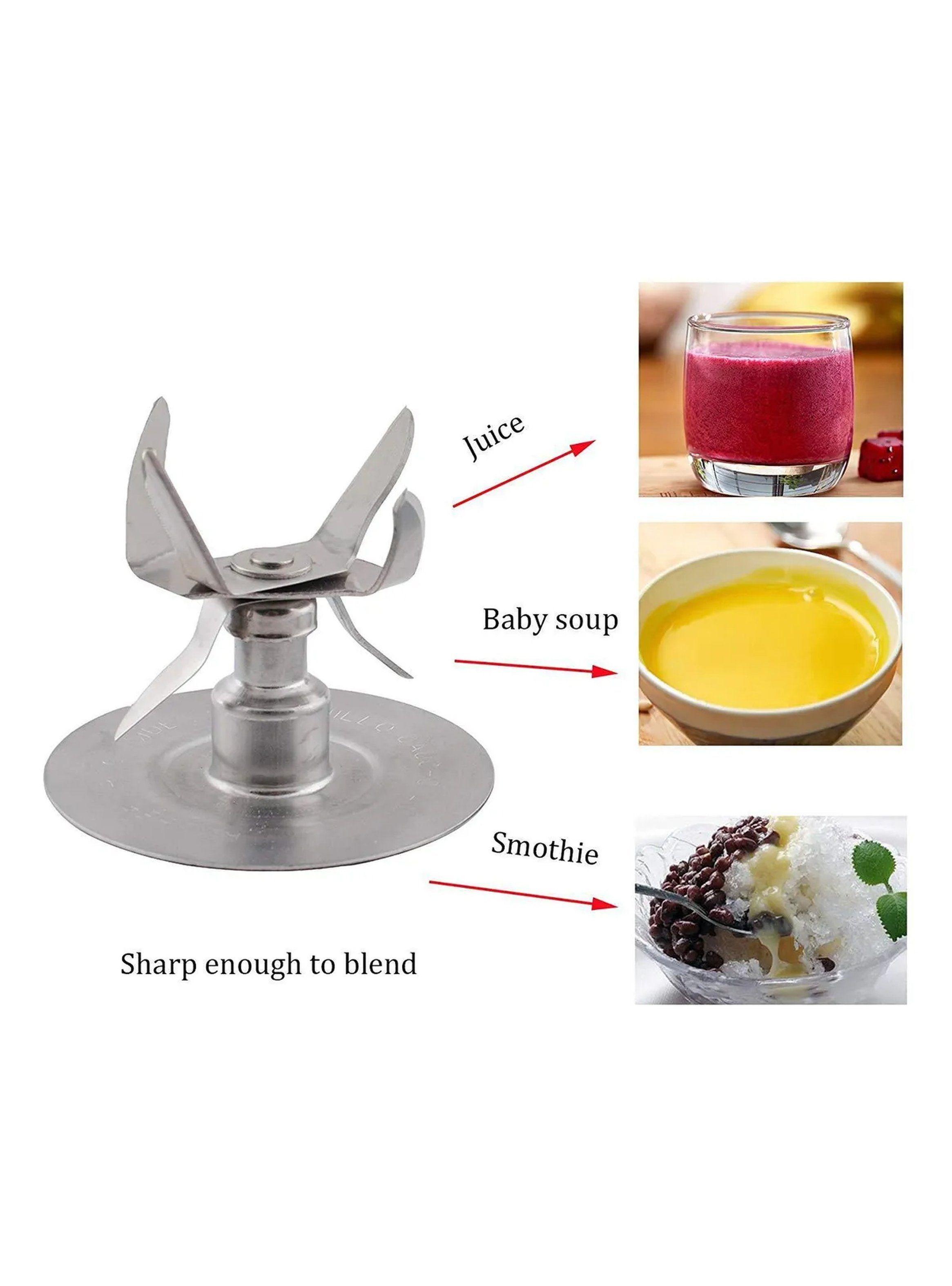 Cuchilla Batidora Acero Inoxidable 6 Hojas Repuesto-4