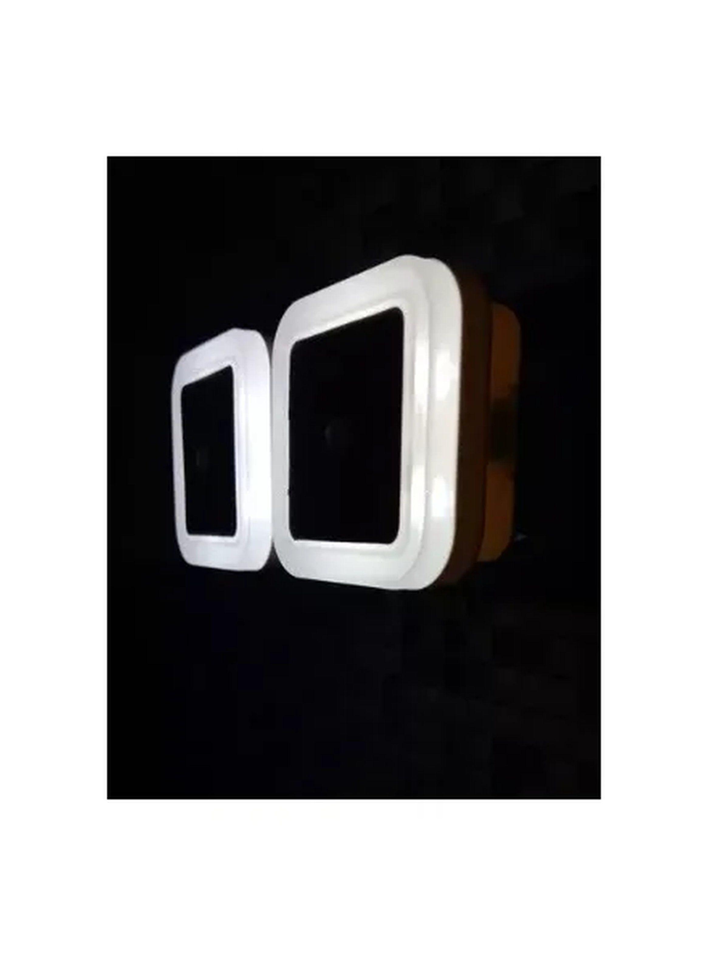 Lámpara LED Nocturna Inteligente Luz Cálida Para Enchufe-2