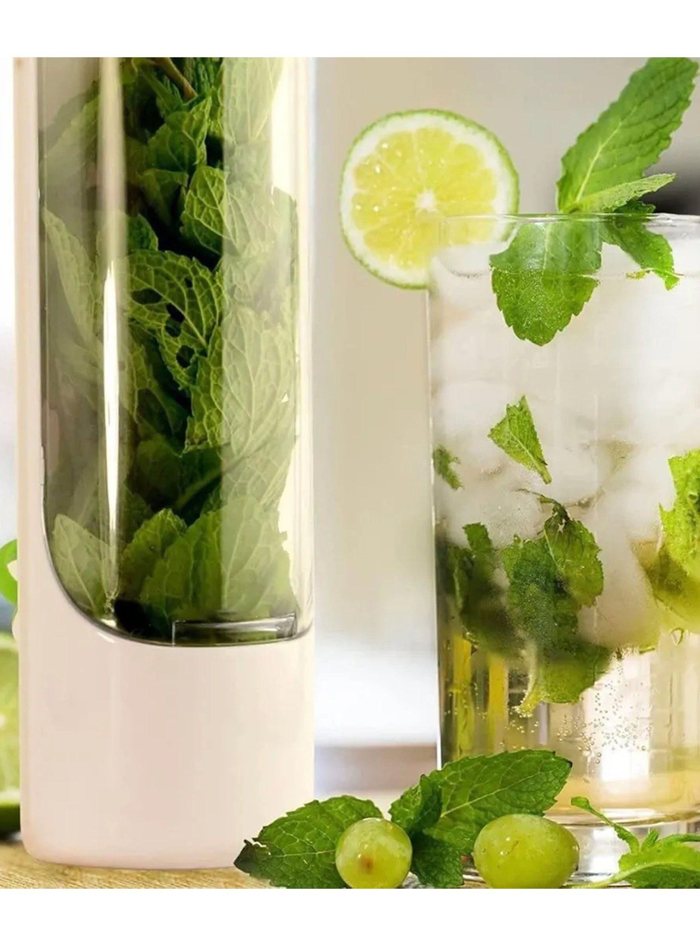 Contenedor de Hierbas Frescas Hermético Blanco-8