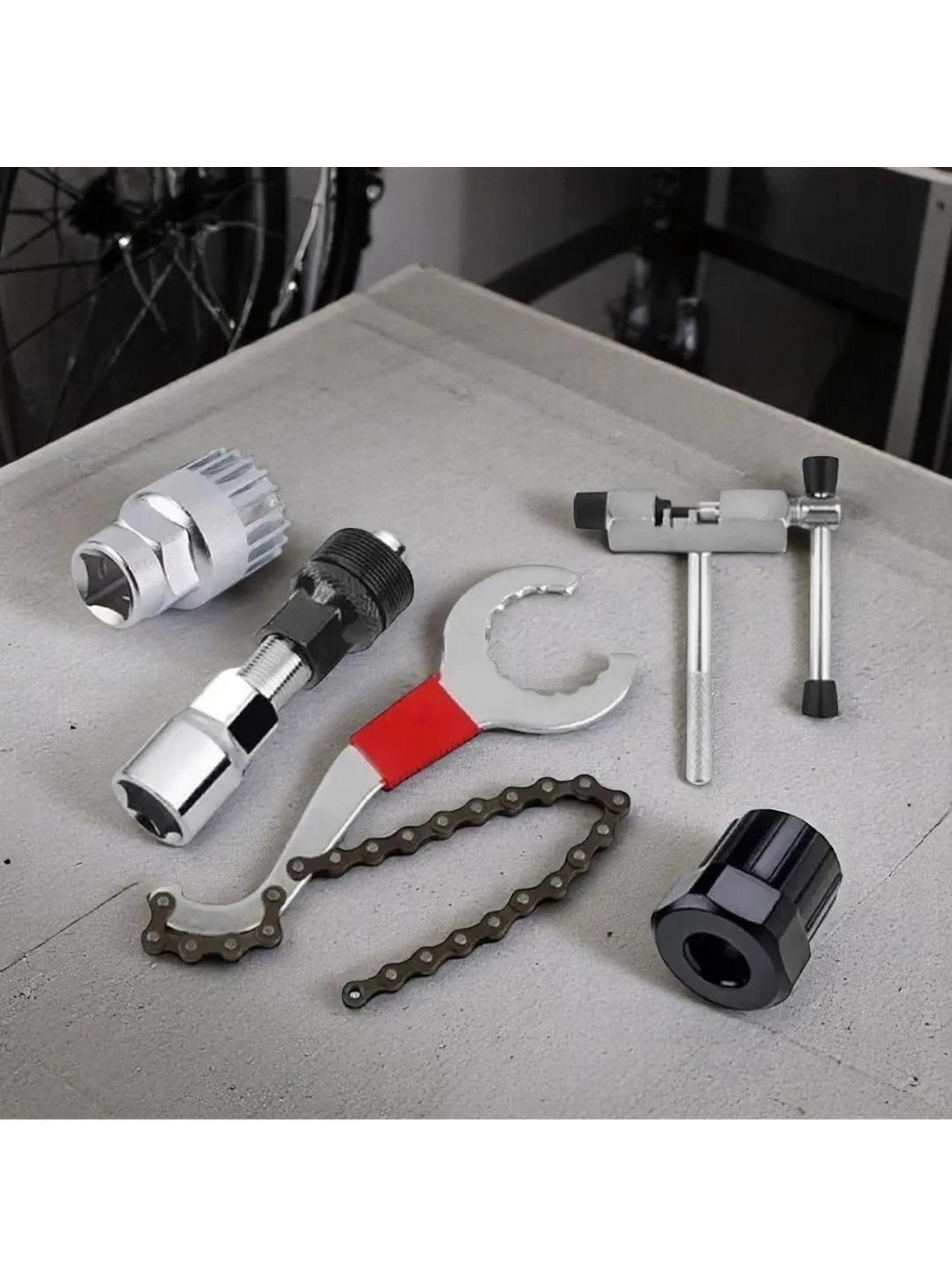 Kit de Herramientas para Bicicleta Multifuncional Reparación |-1