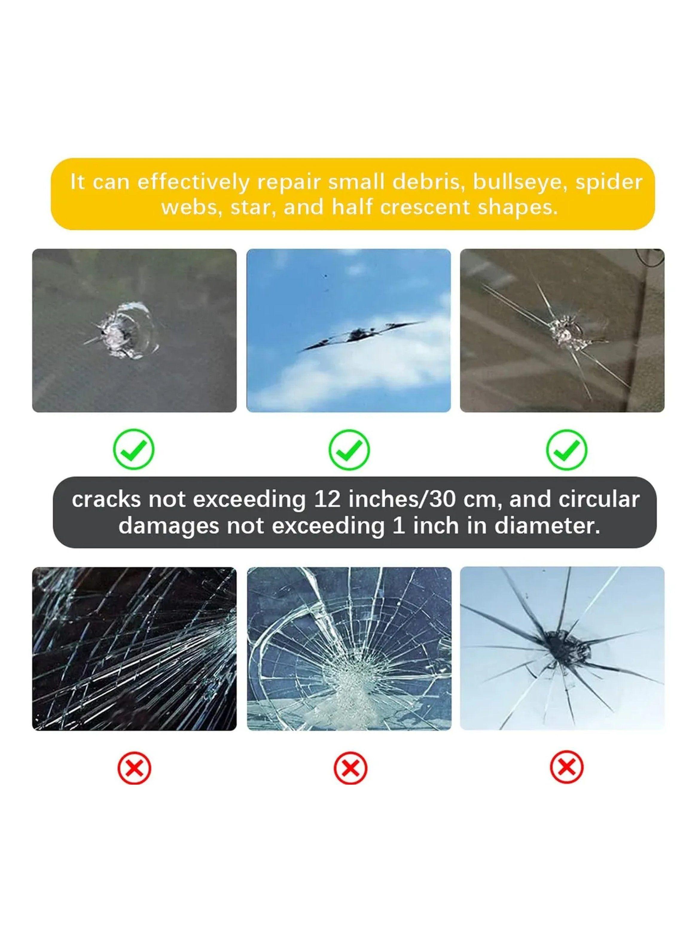 Kit de Reparación de Parabrisas de Vidrio Automotriz-4