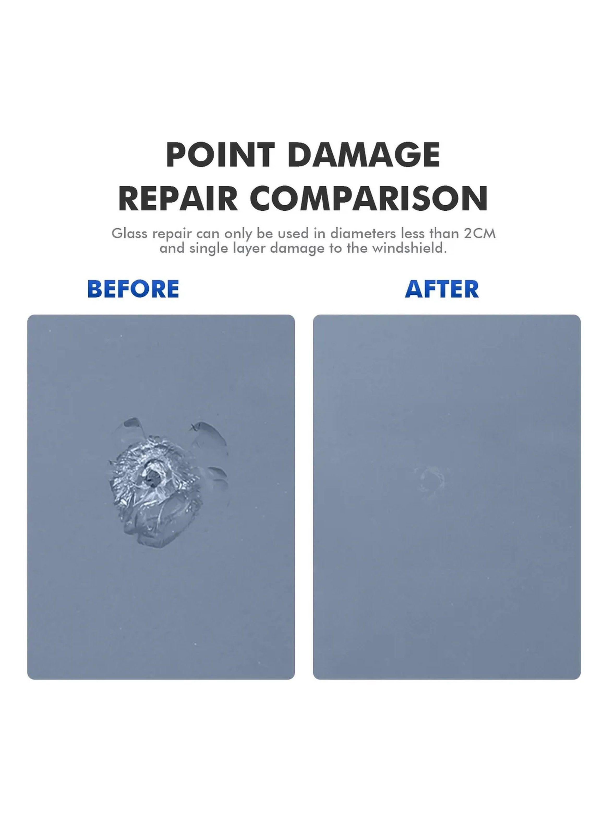 Kit de Reparación de Parabrisas de Vidrio Automotriz-6