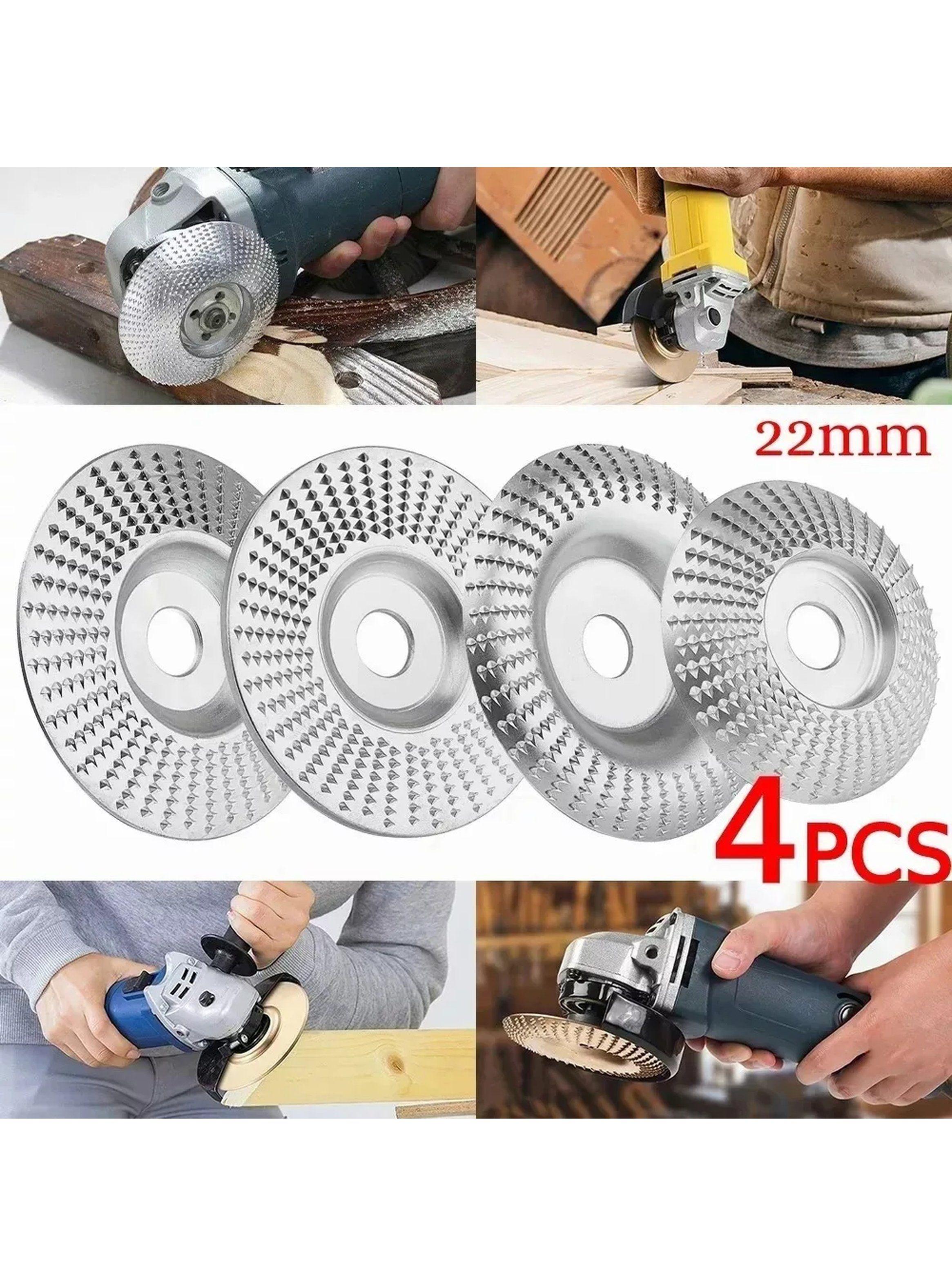 Discos Talladores Para Madera 100mm Acero Inoxidable-3