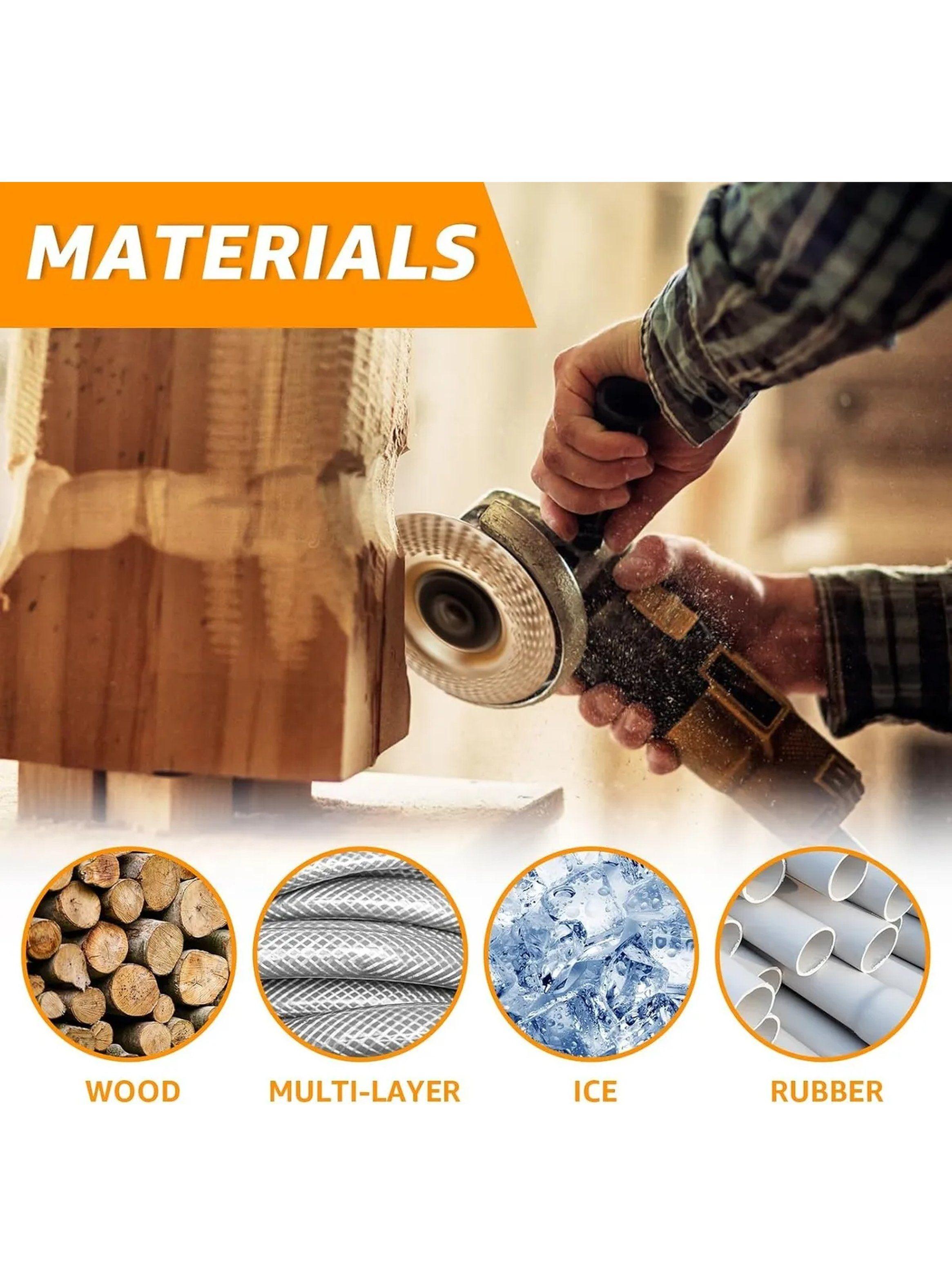 Discos Talladores Para Madera 100mm Acero Inoxidable-5