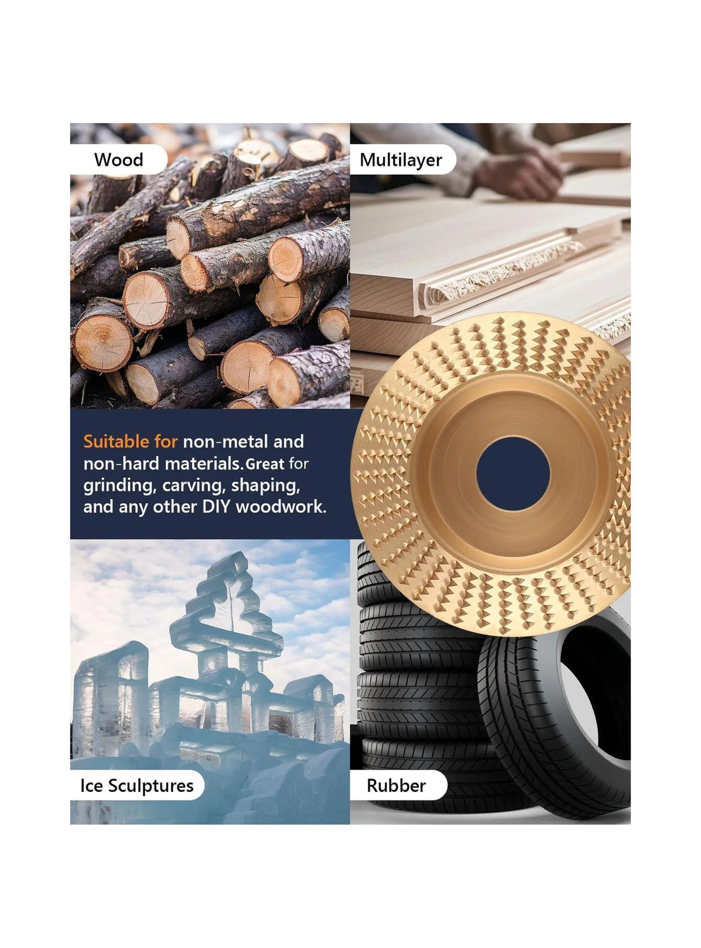 Discos Talladores Para Madera 100mm Acero Inoxidable-6