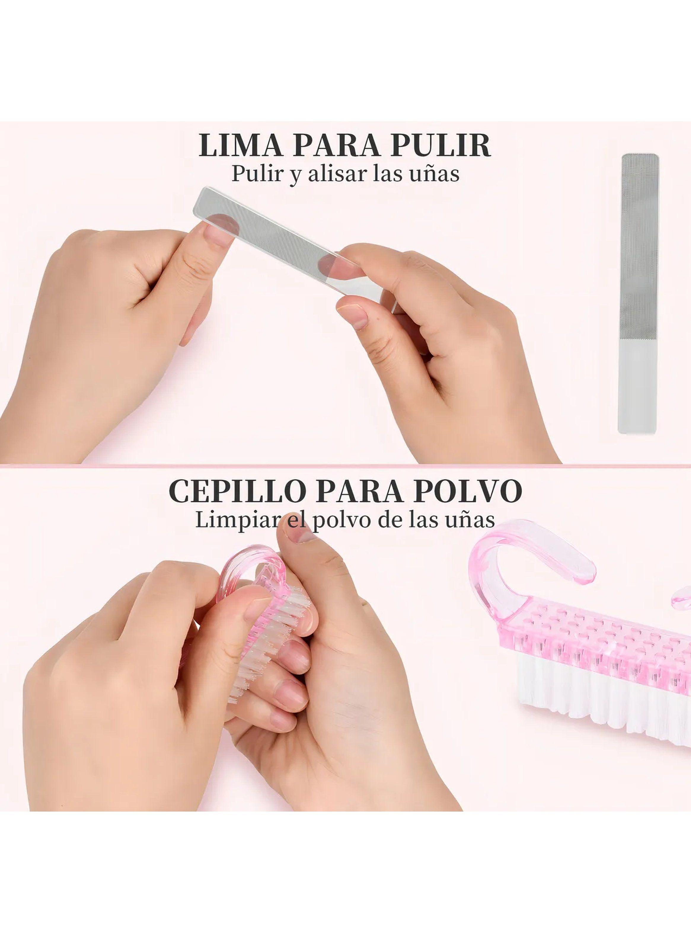 Set de Herramientas para Manicure y Pedicure | Acero Inoxidable-4