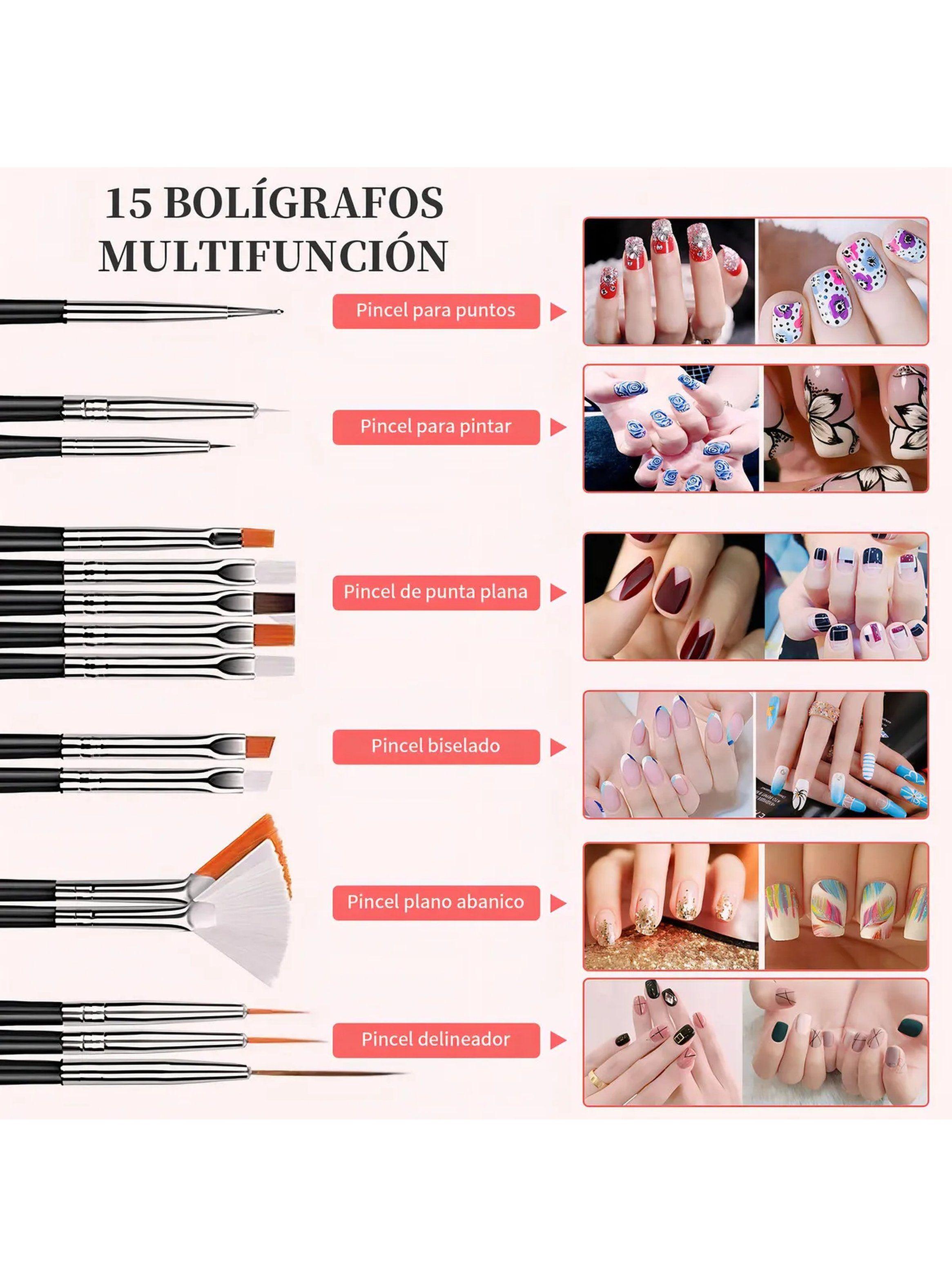 Set de Herramientas para Manicure y Pedicure | Acero Inoxidable-6