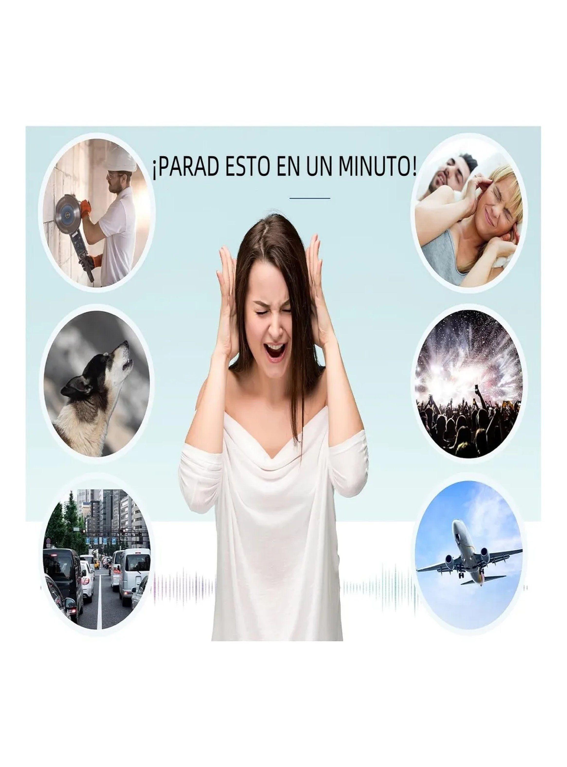 Tapones Para Oídos Espuma Multicolor Cancelación De Ruido-2