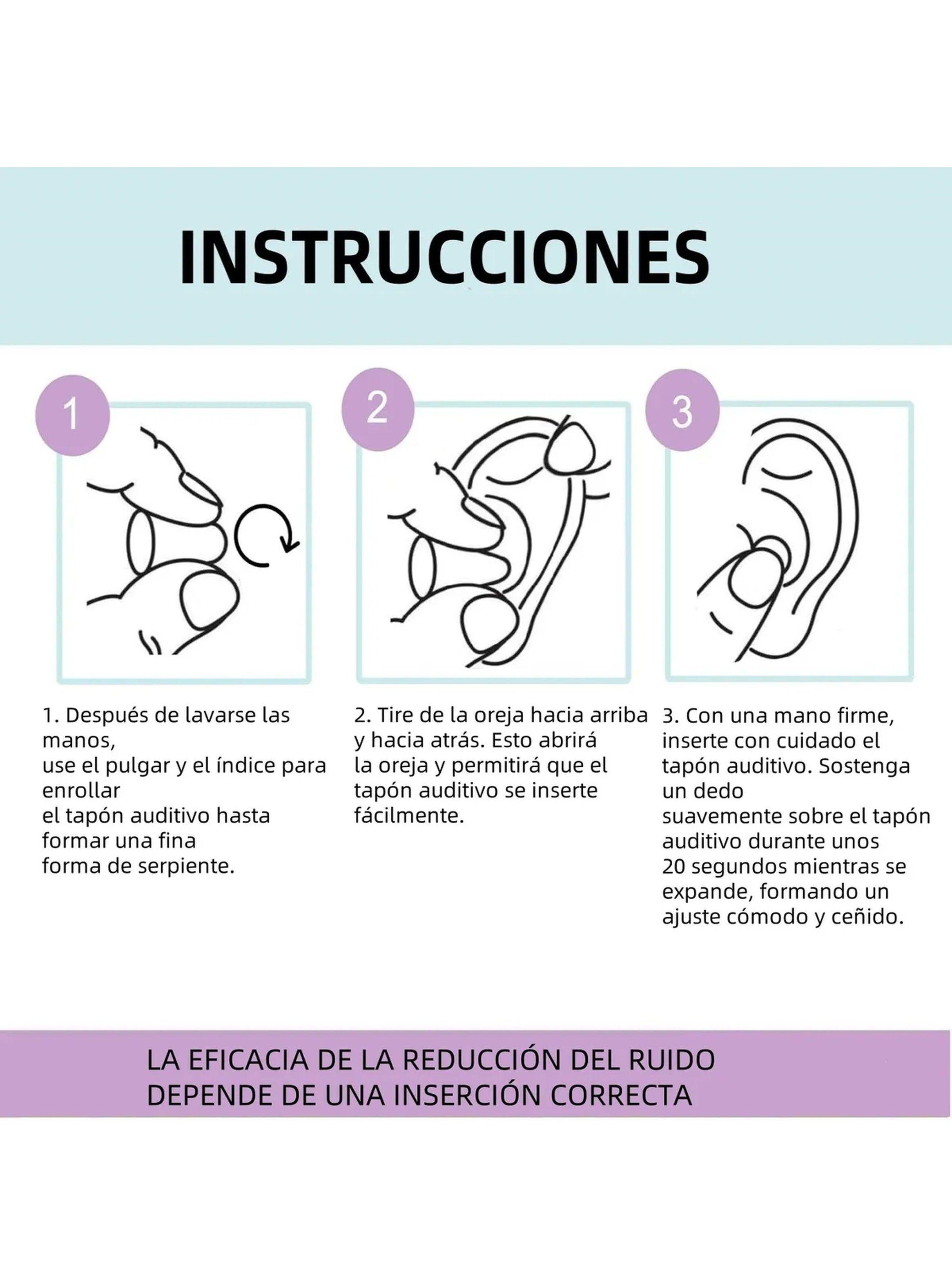 Tapones Para Oídos Espuma Multicolor Cancelación De Ruido-8