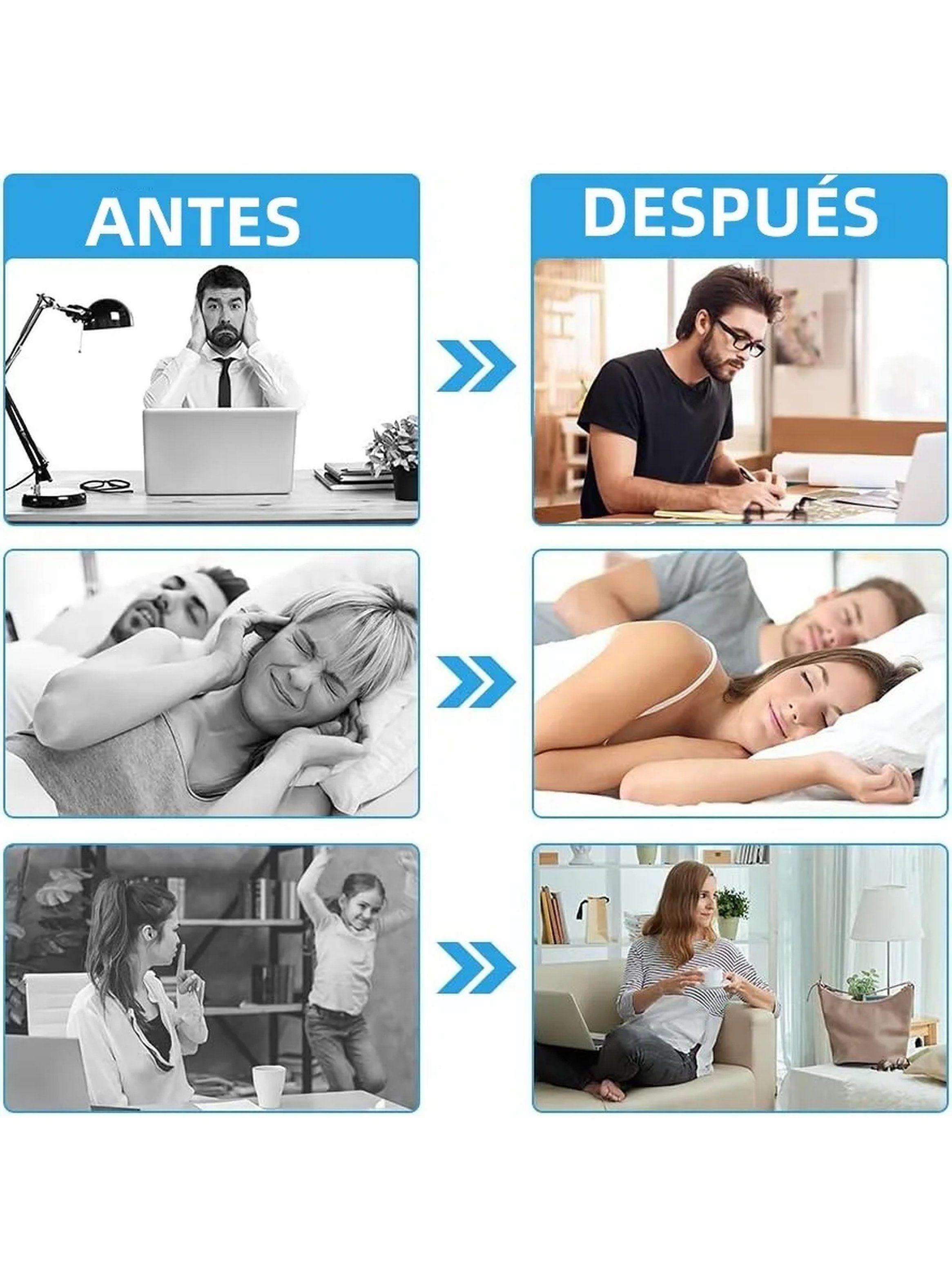 Tapones Para Oídos Espuma Multicolor Cancelación De Ruido-9