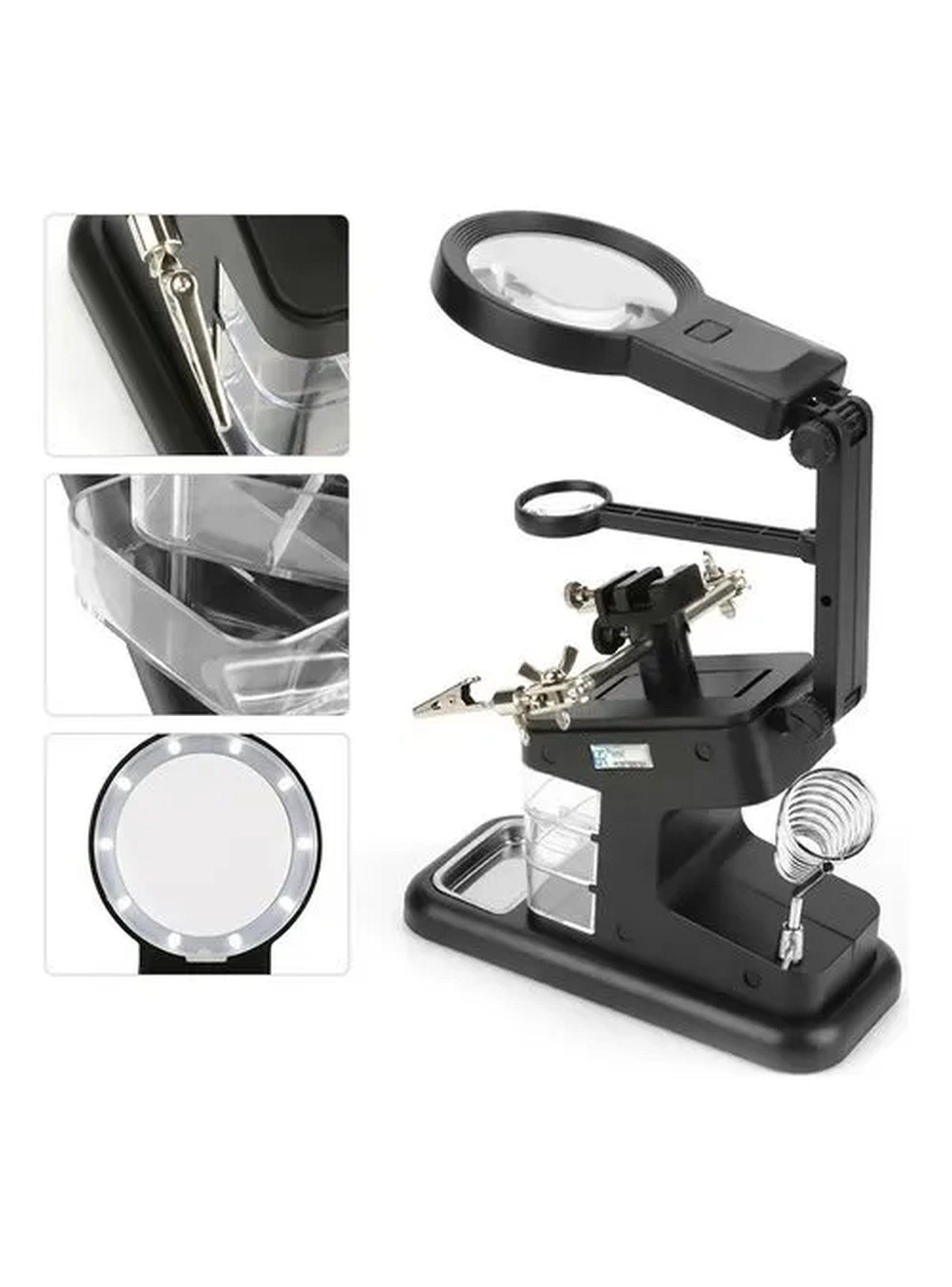 Lámpara de Aumento Multifuncional LED Brazo Ajustable-1