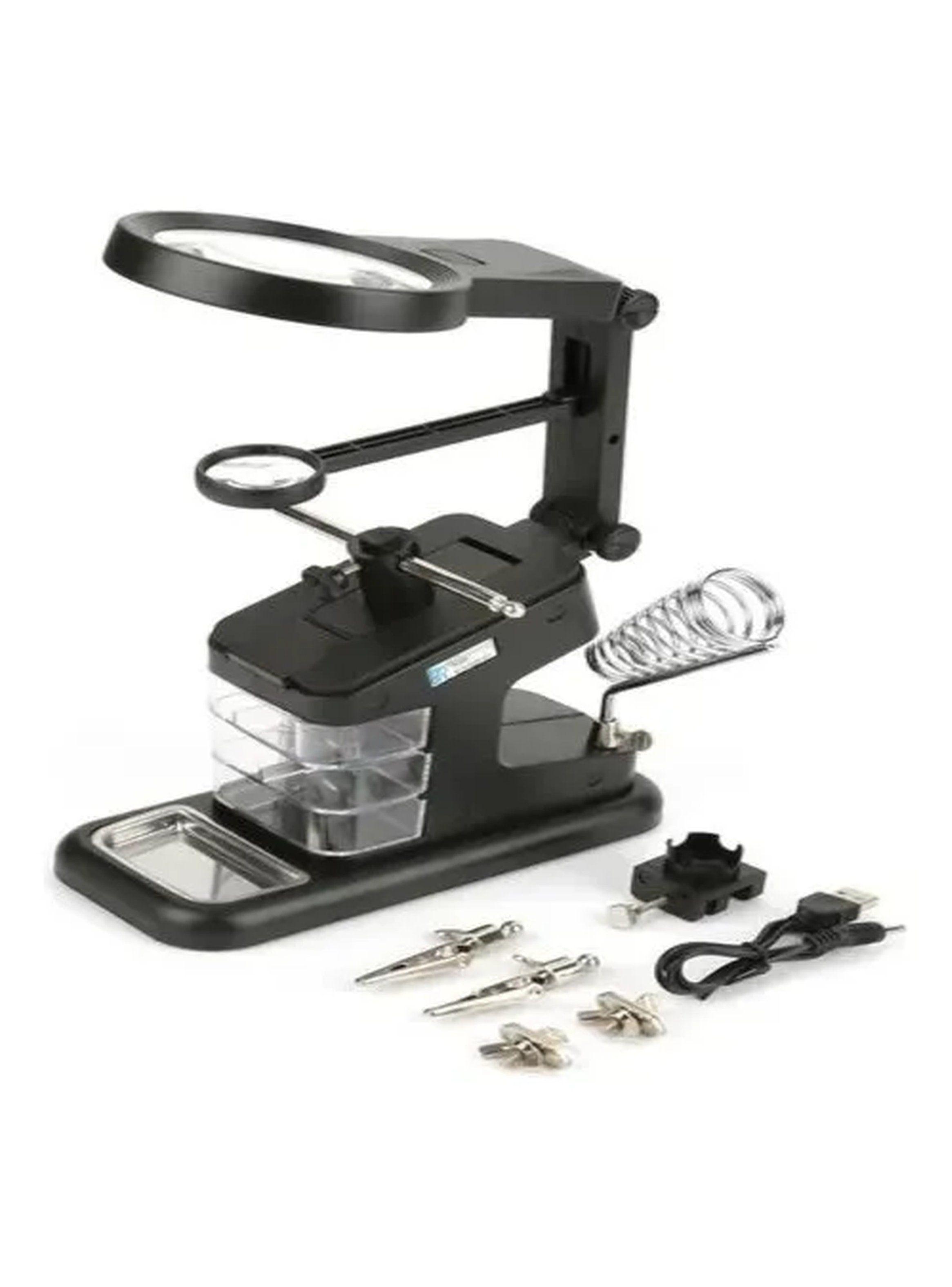 Lámpara de Aumento Multifuncional LED Brazo Ajustable-7