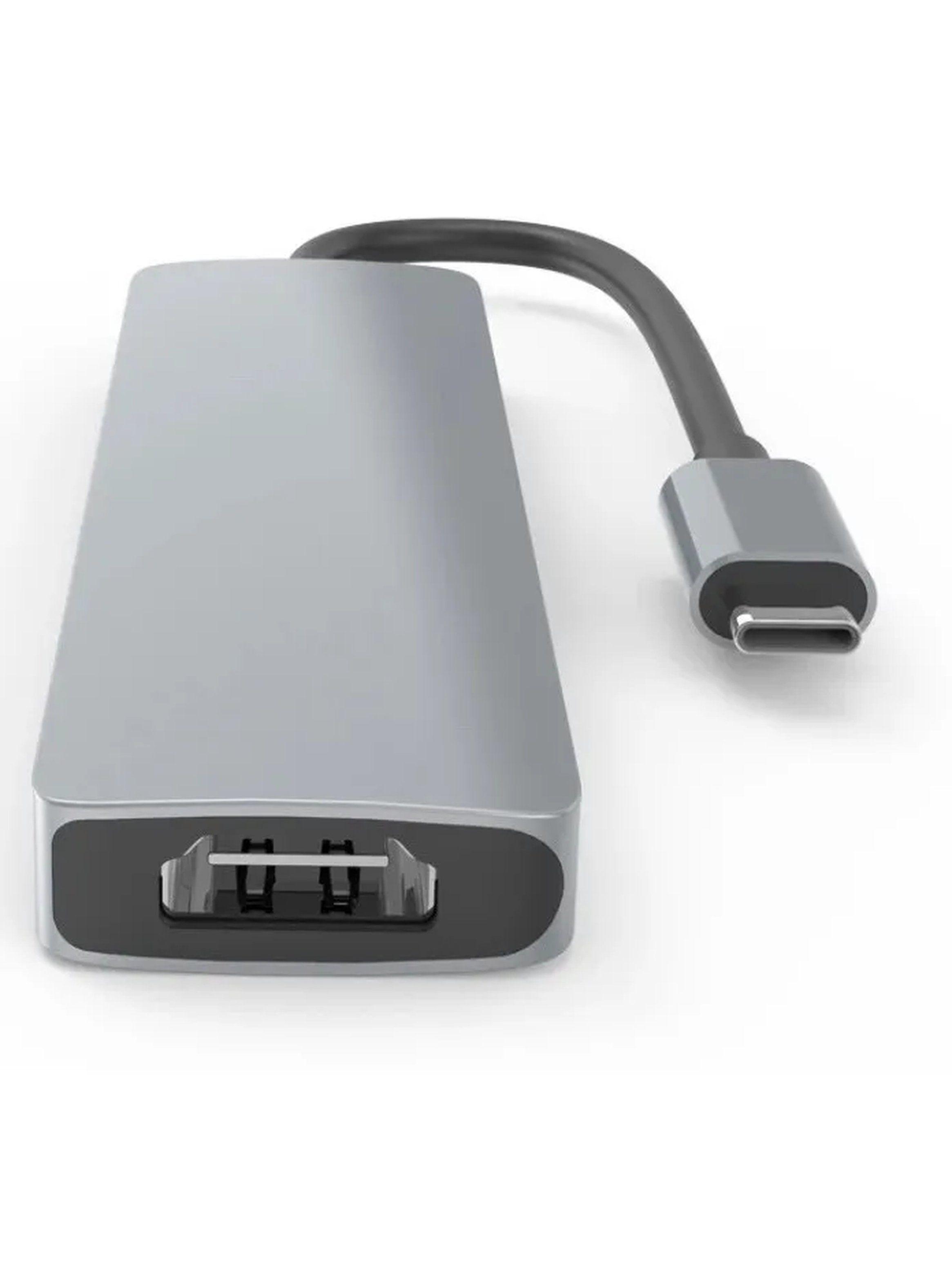 Concentrador USB-C Multipuerto HDMI USB 3.0 Lector de Tarjetas SD/TF PD 100W-3